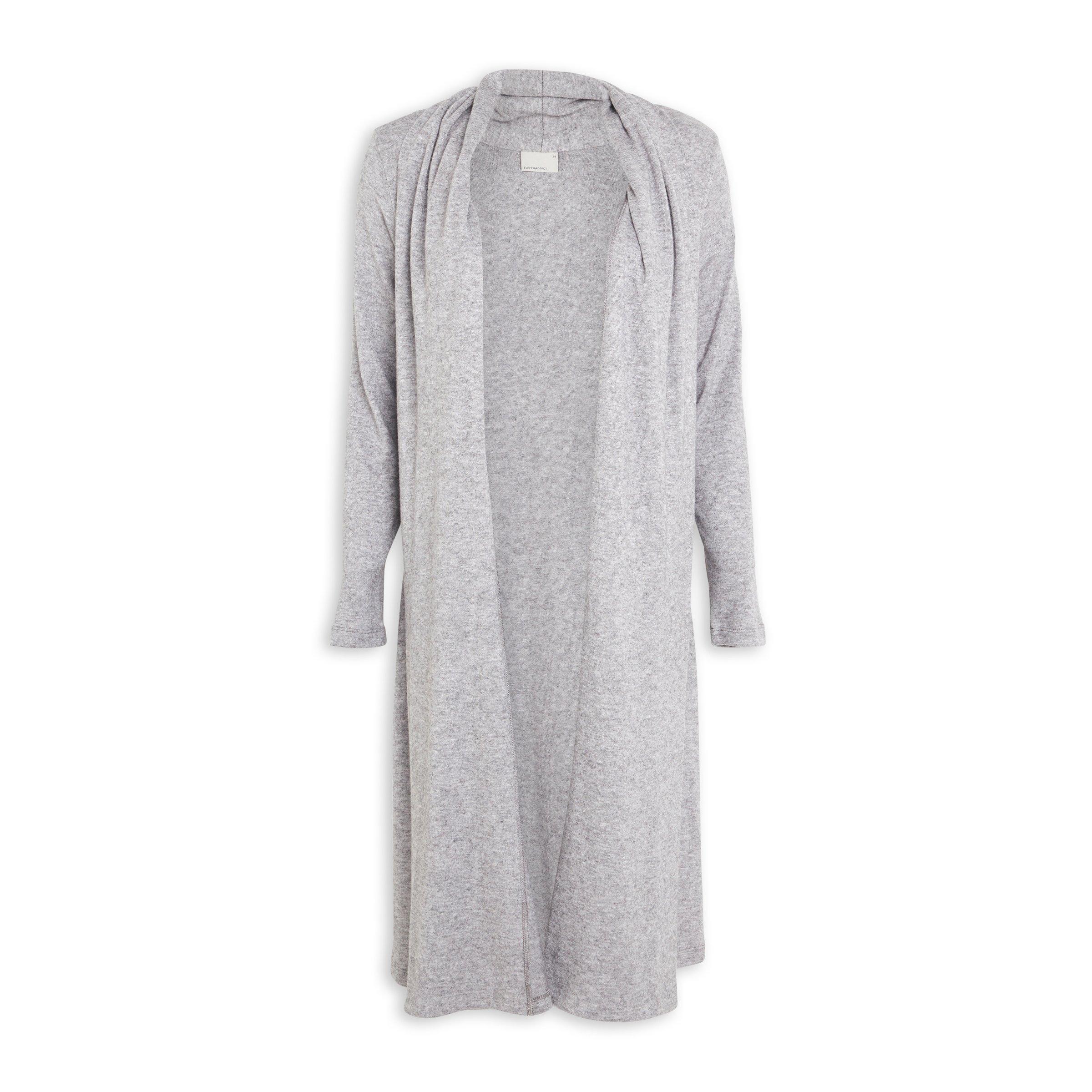 Grey shop jersey cardigan