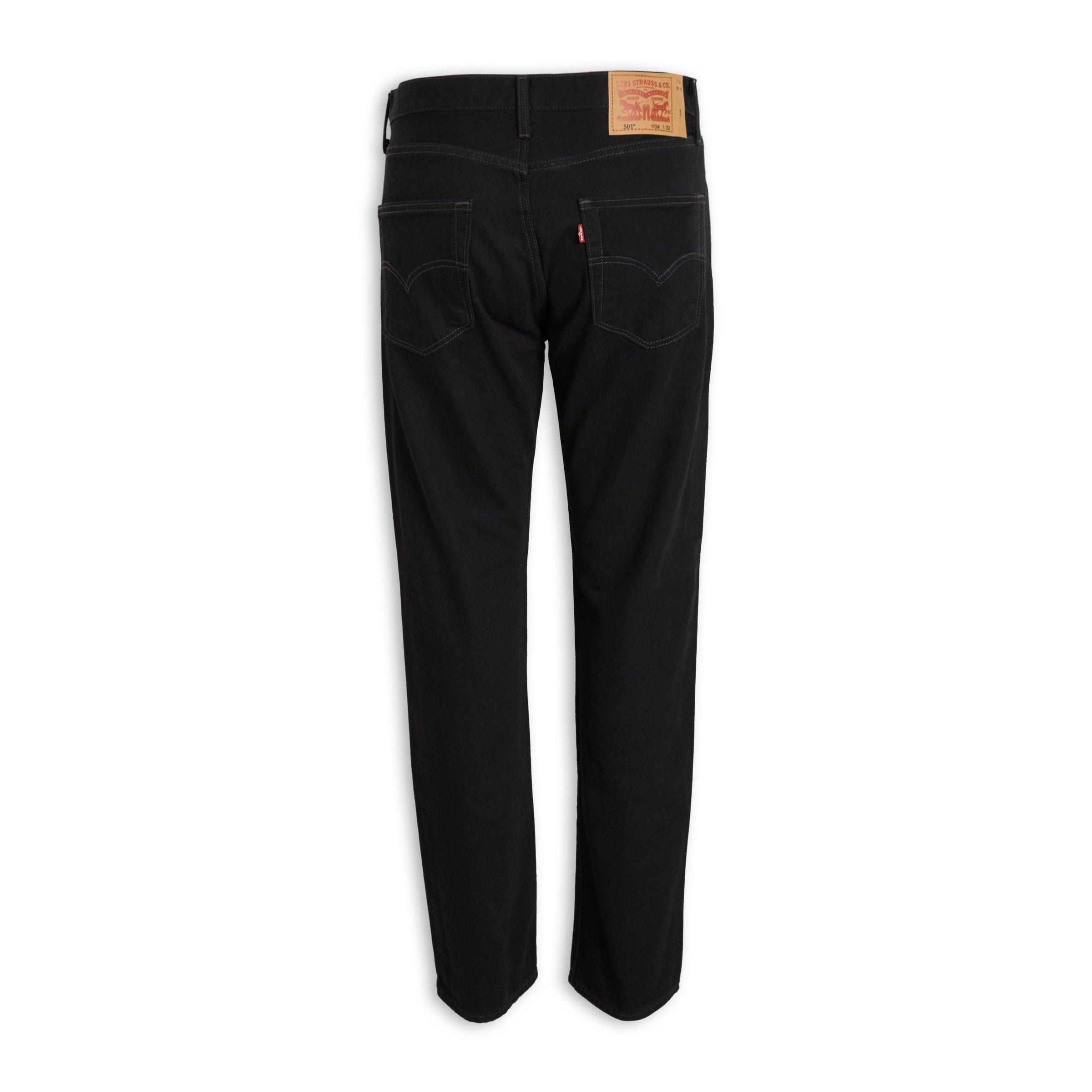 Black levi pants discount