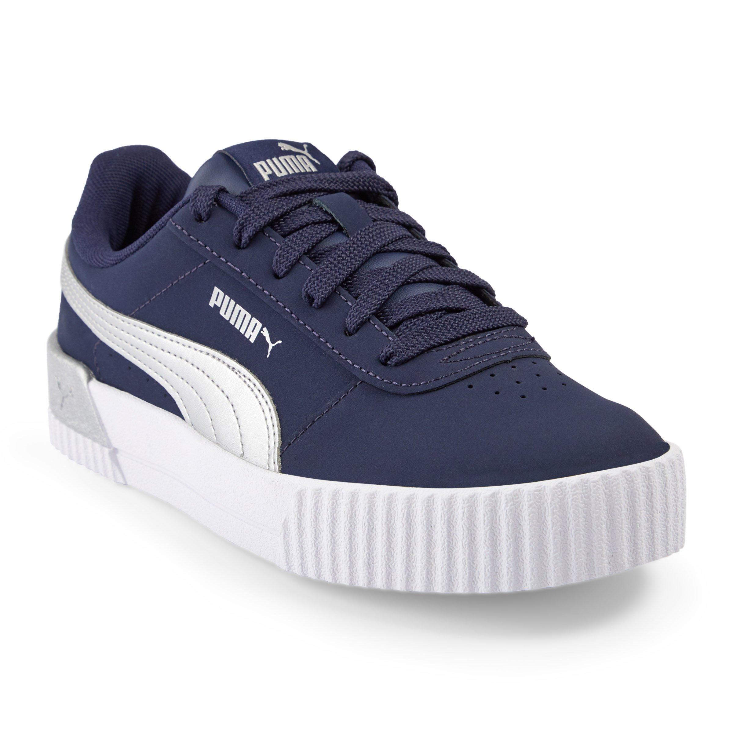 Puma navy shop blue shoes