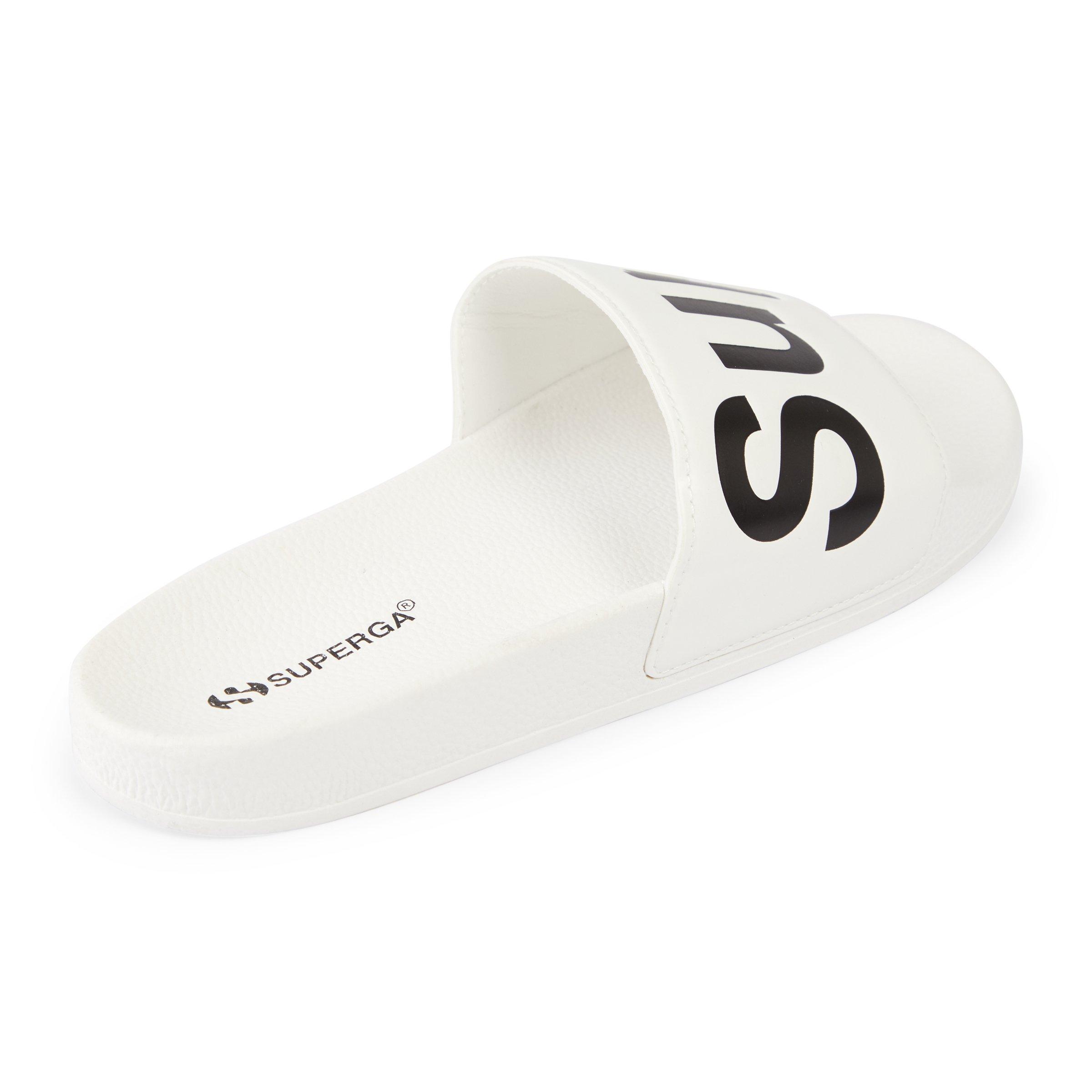 Superga 2024 white slides