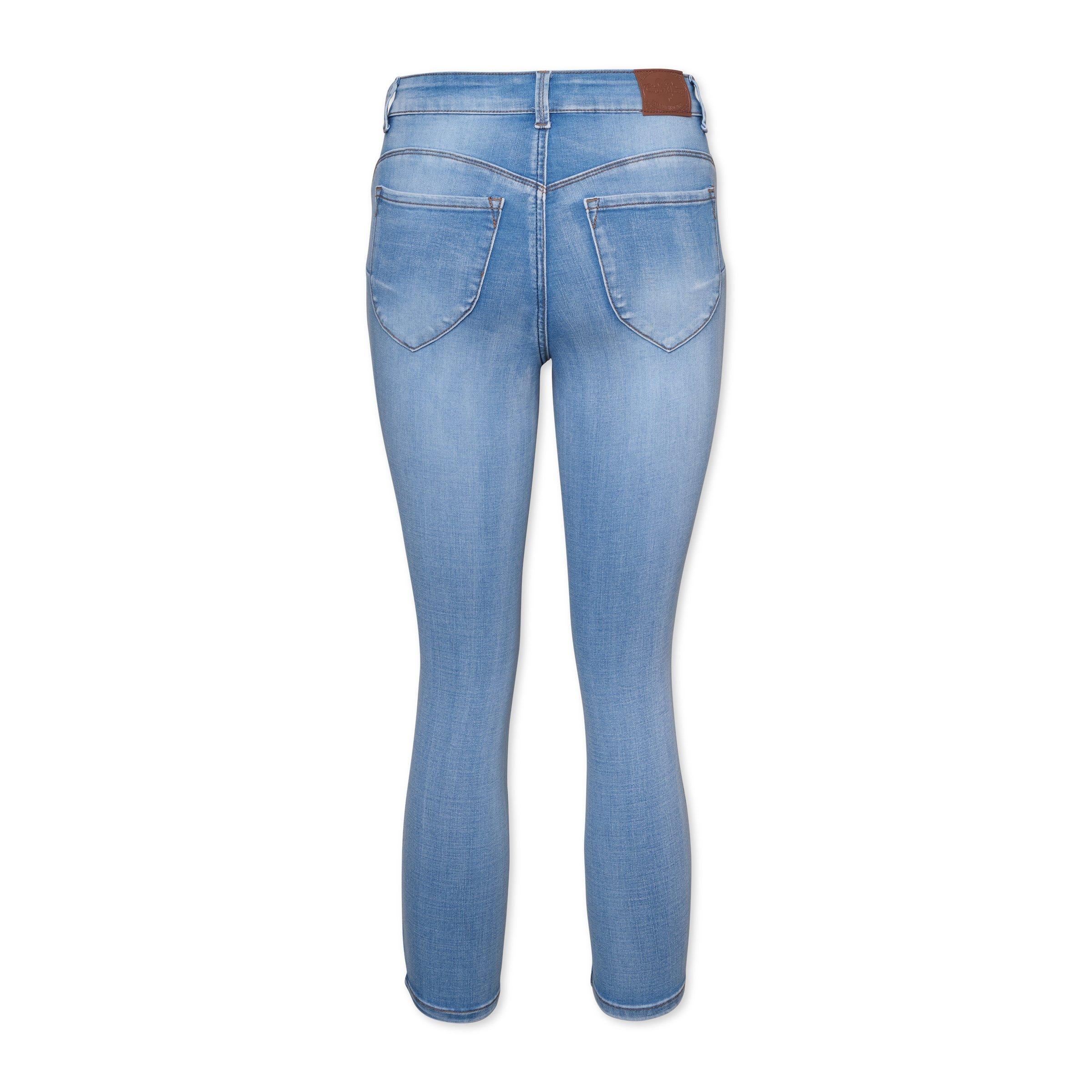 Marie Jeans in Light Indigo Denim