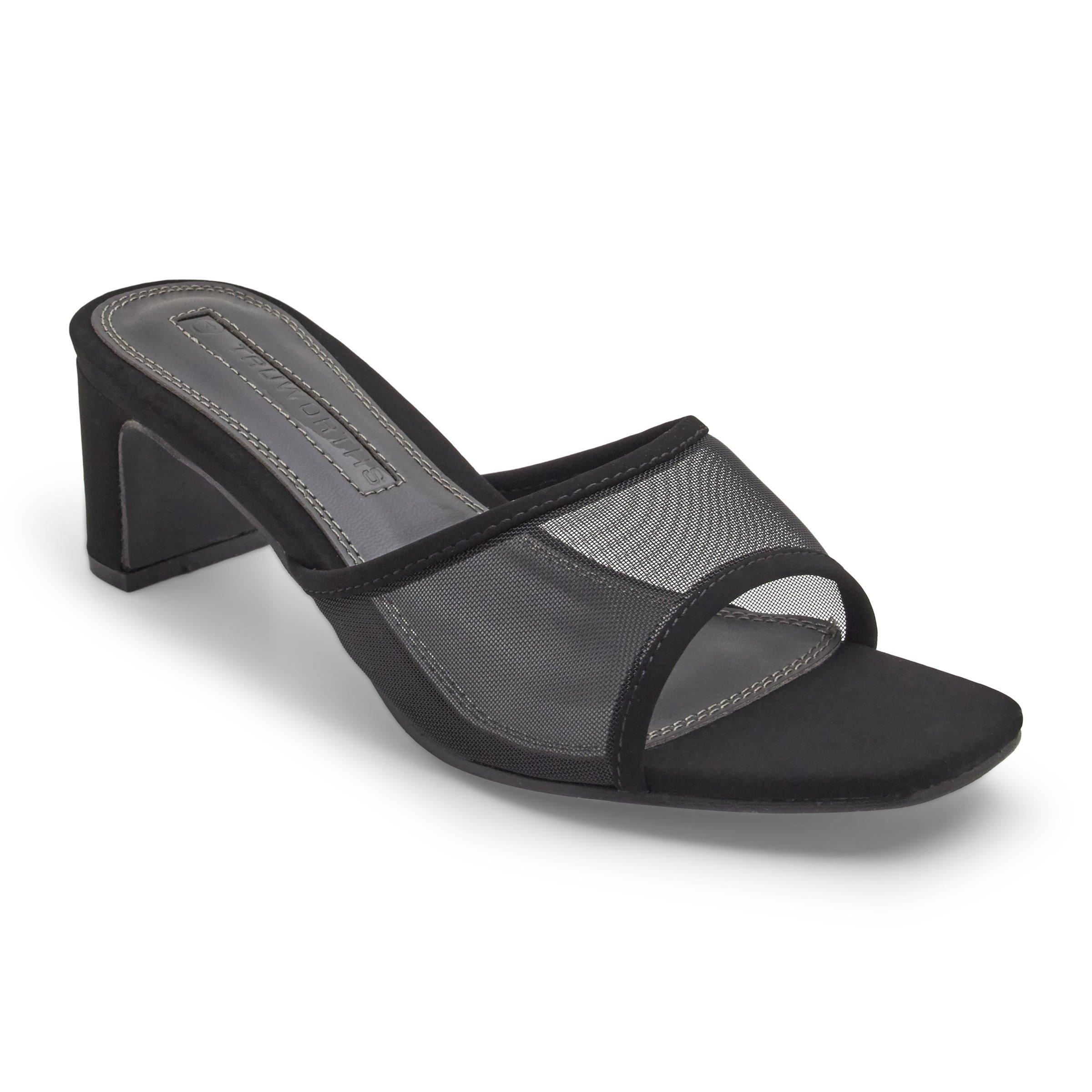 Black mule sandals new arrivals