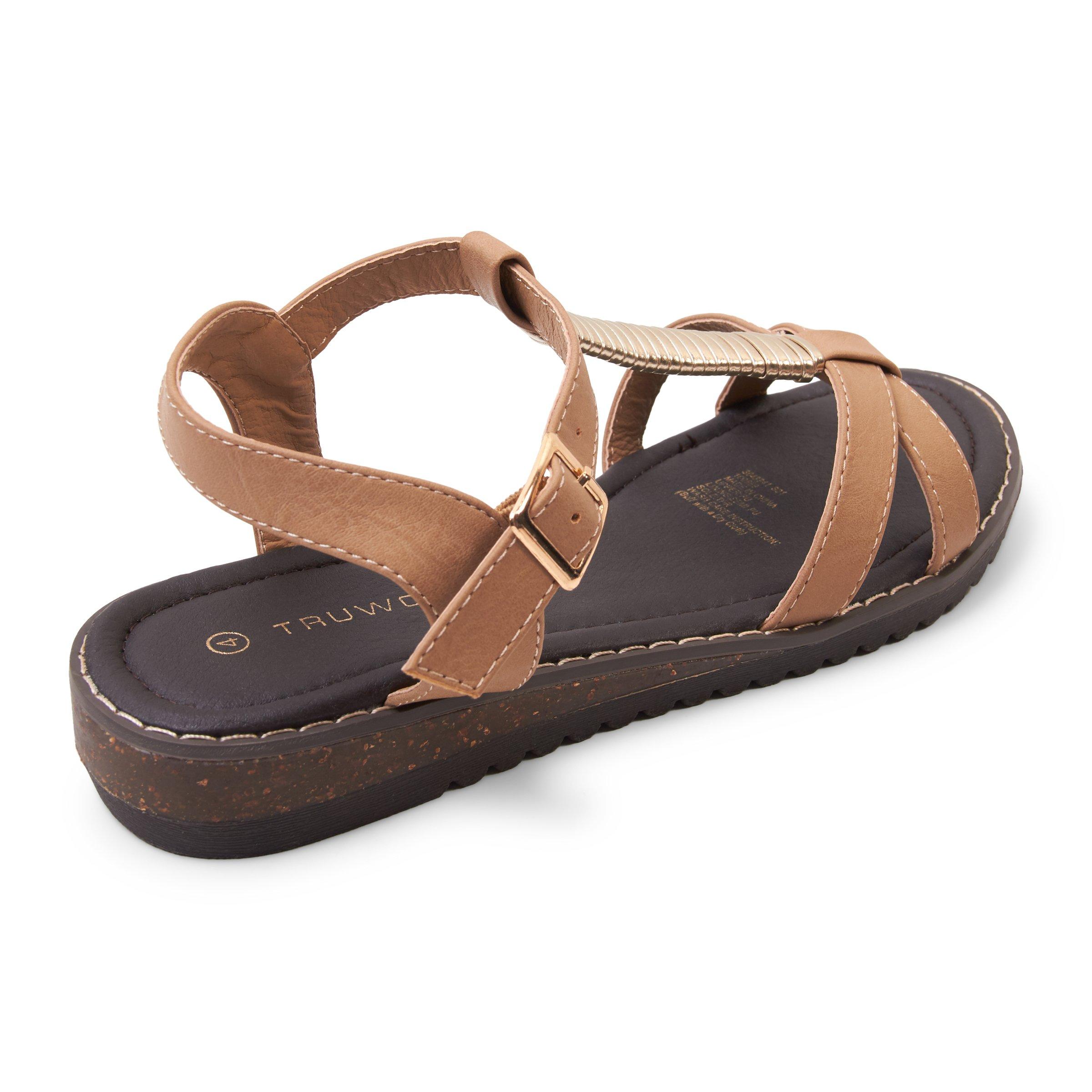 Tan t 2025 bar sandals