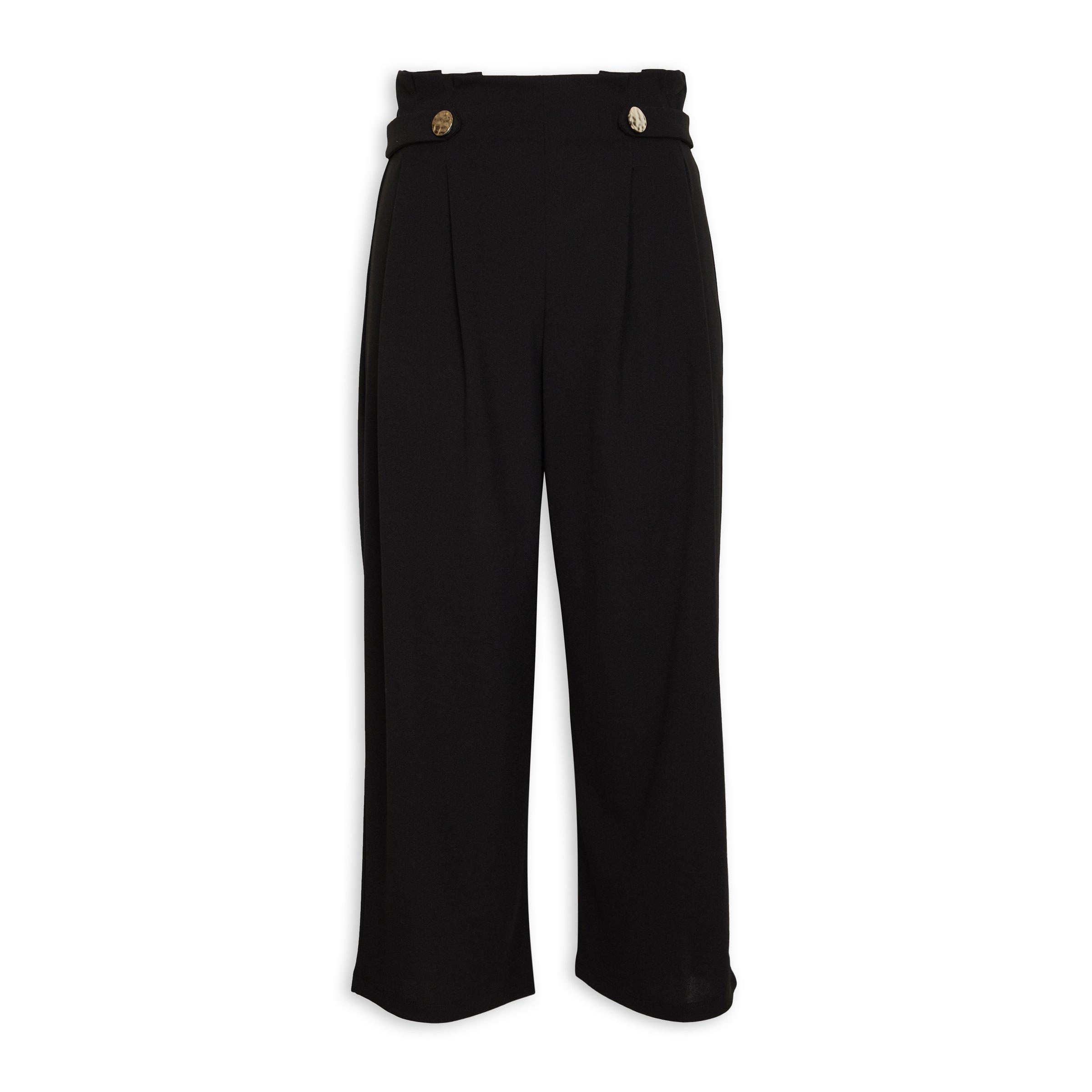 Black culotte outlet pants