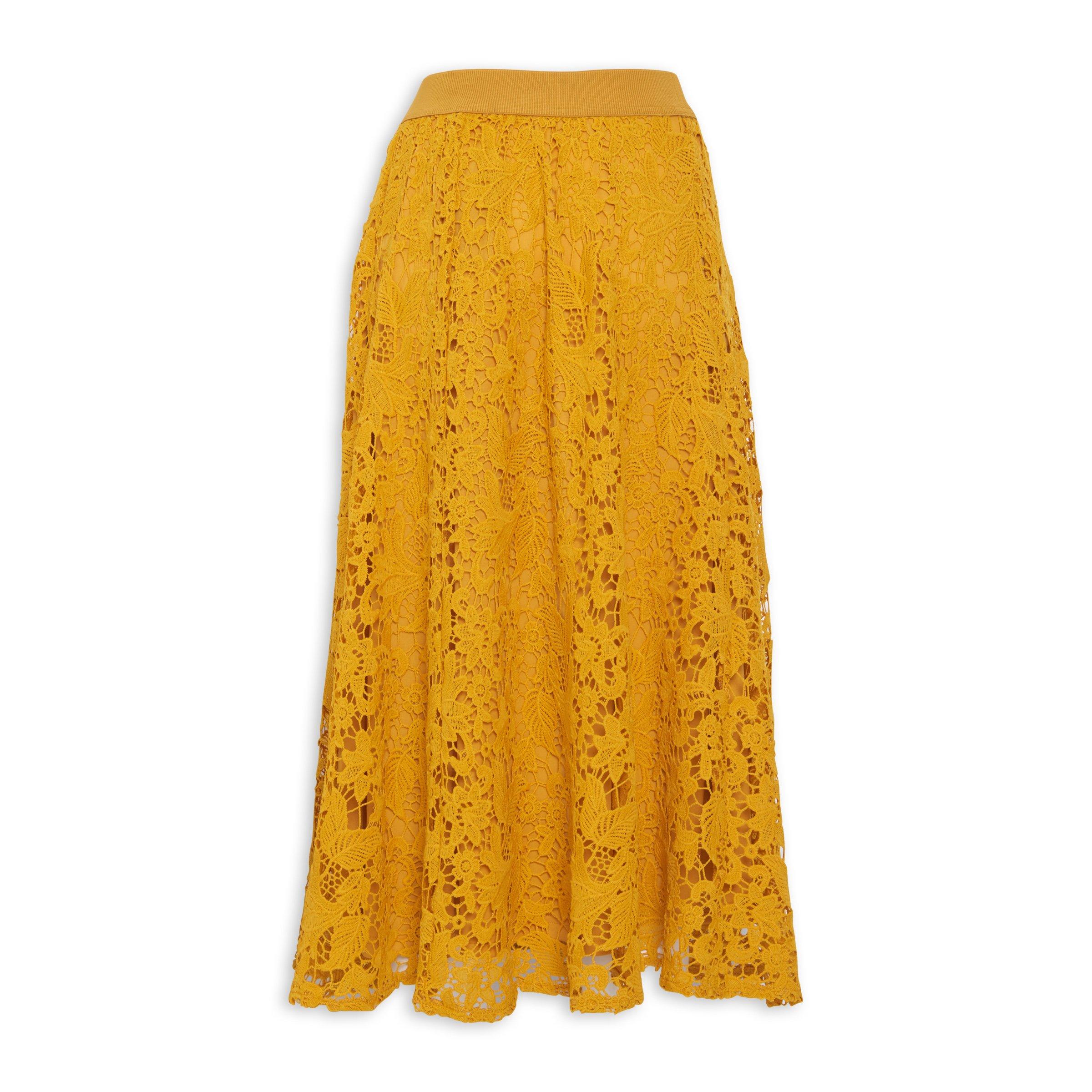 Gold a clearance line skirt