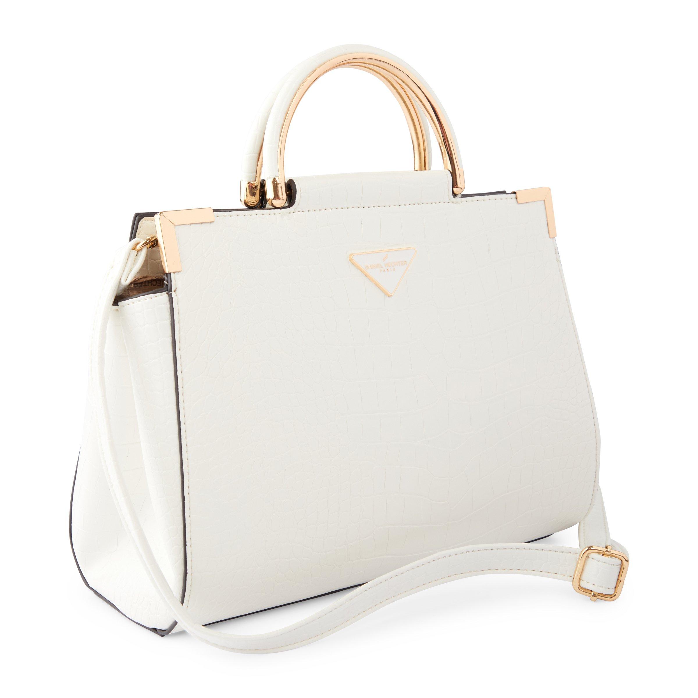 White shopper online handbags