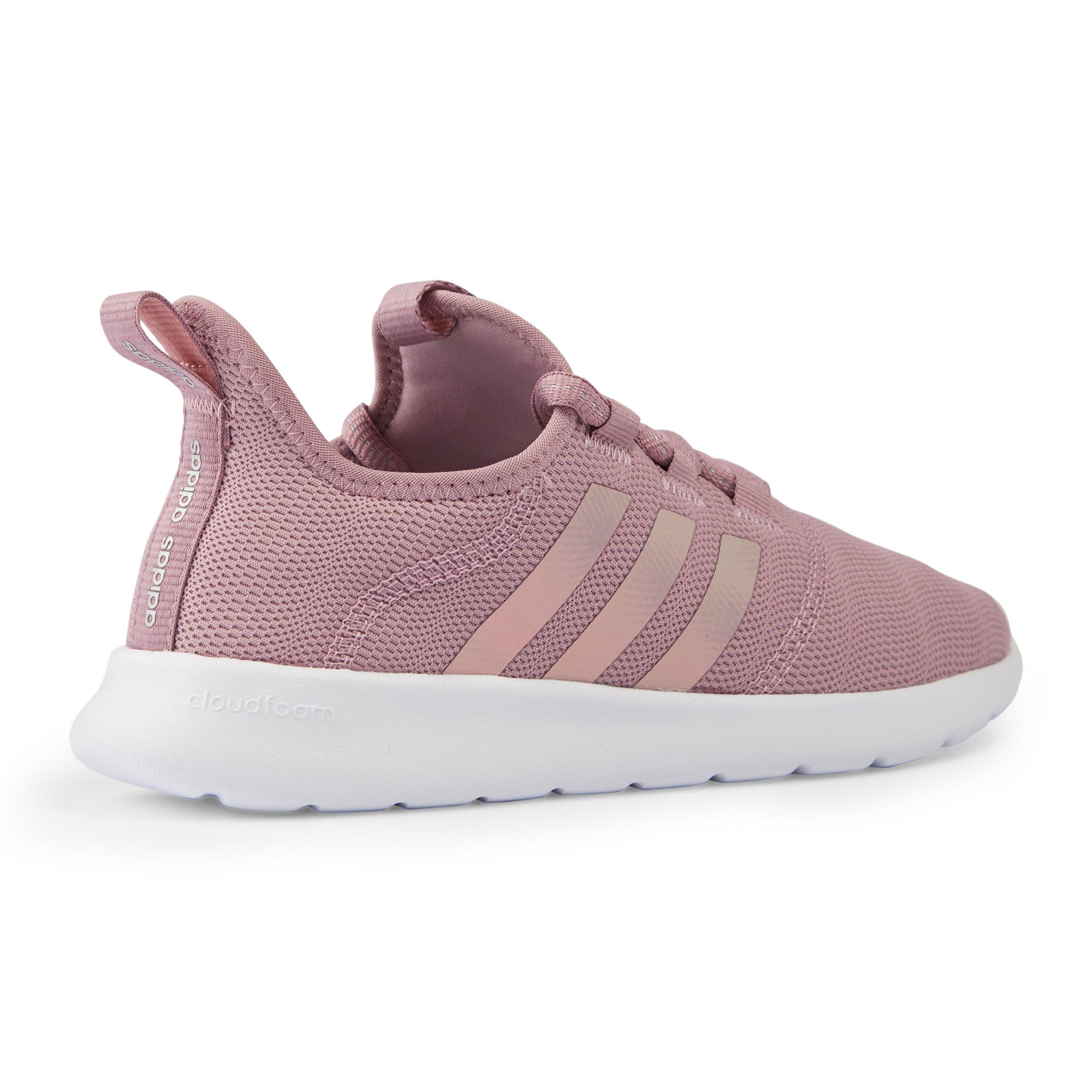 Adidas cloudfoam pink sale