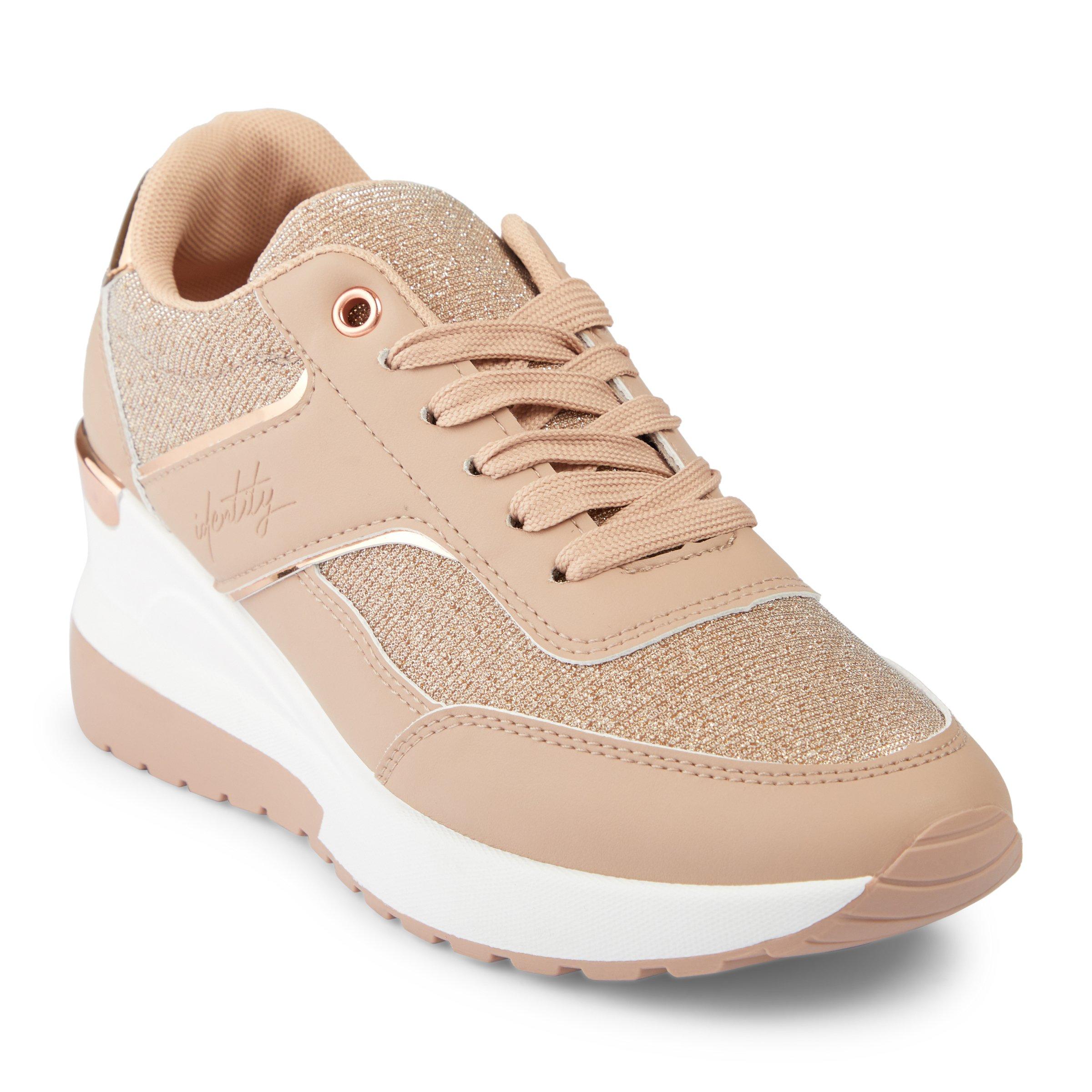 Rose gold sale wedge sneaker