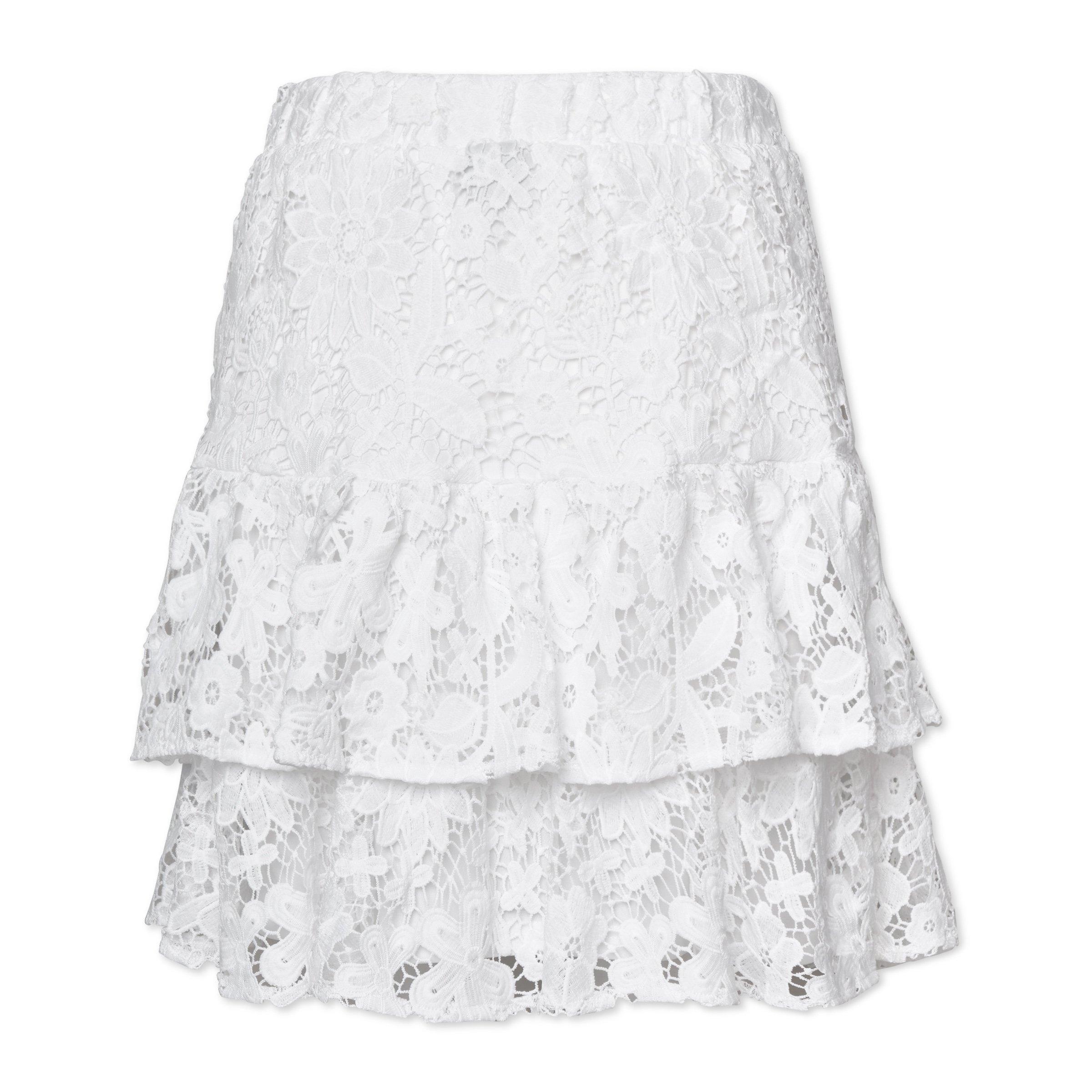 White lace rara outlet skirt