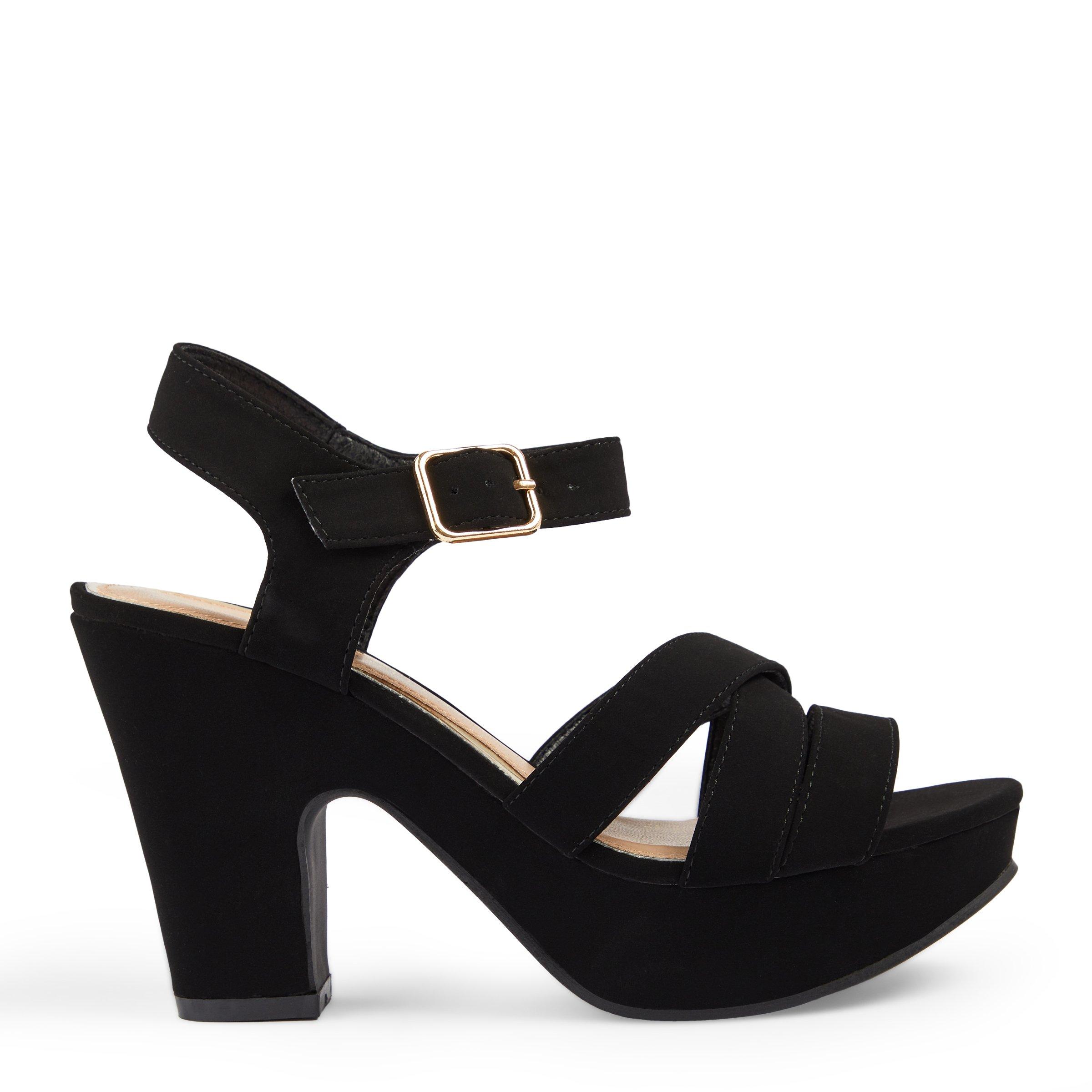 Black Platform Sandal 3048464 Truworths