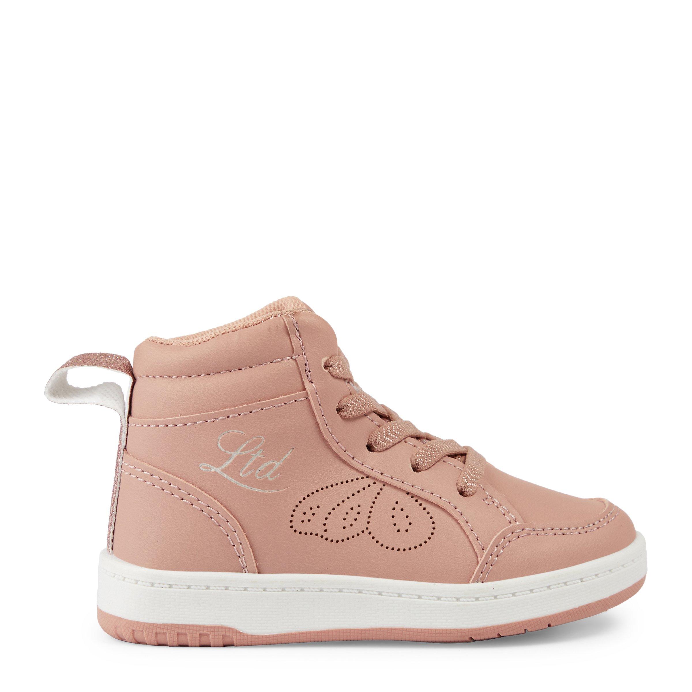 Girls gold high top on sale shoes