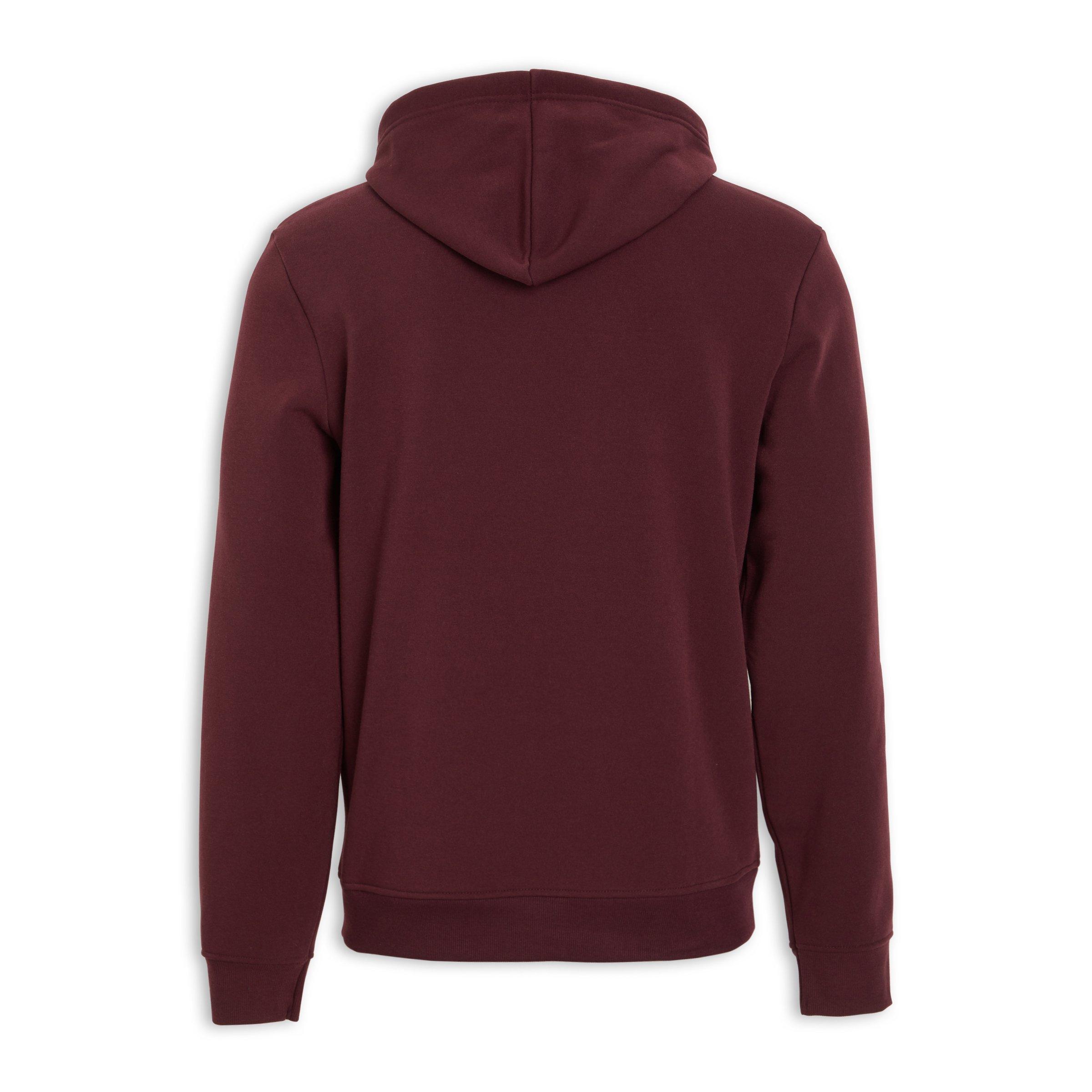 Gymshark Training Oversized Fleece Hoodie - Burgundy Brown