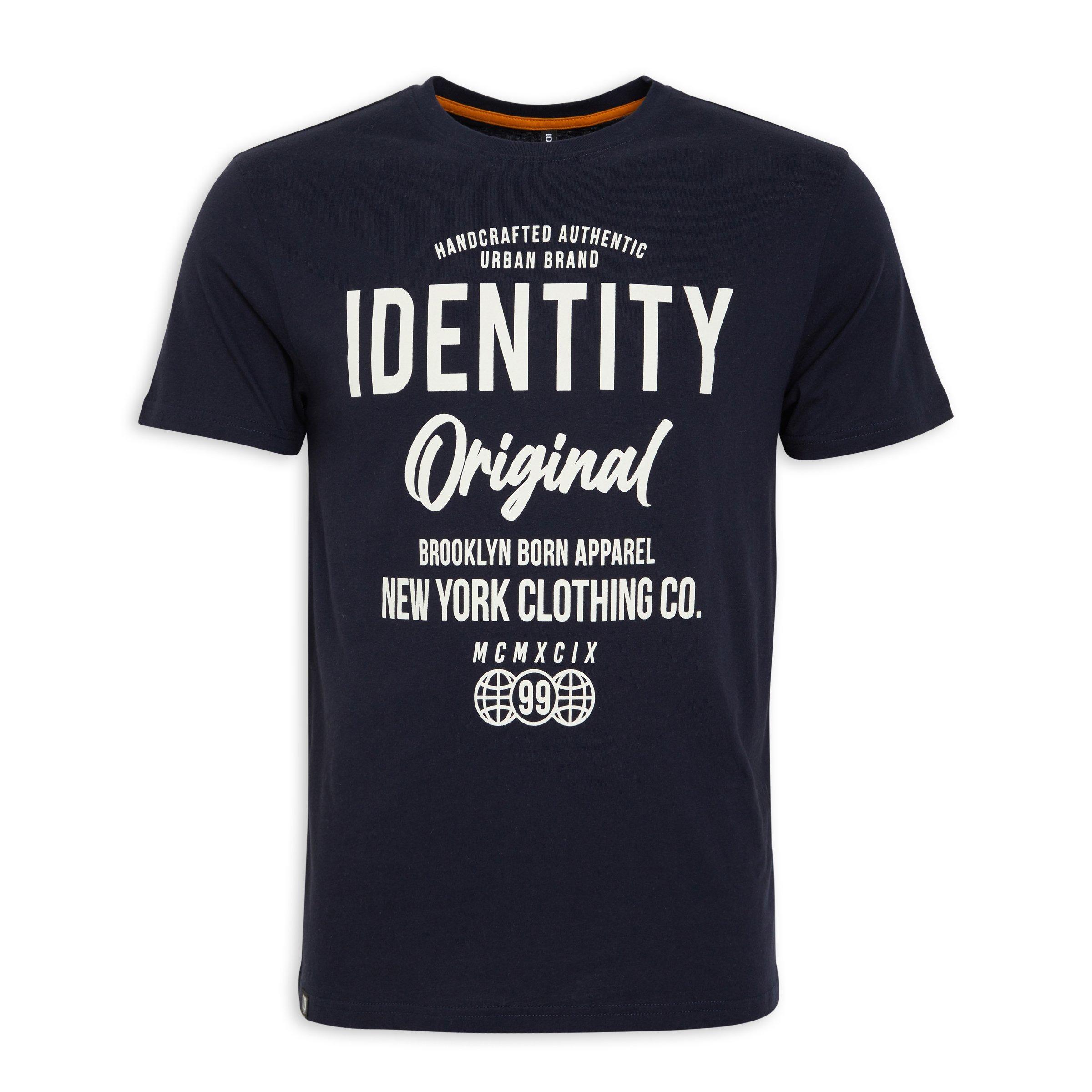 Nuværende Meyella smække Navy Branded Tee (3051718) | Identity