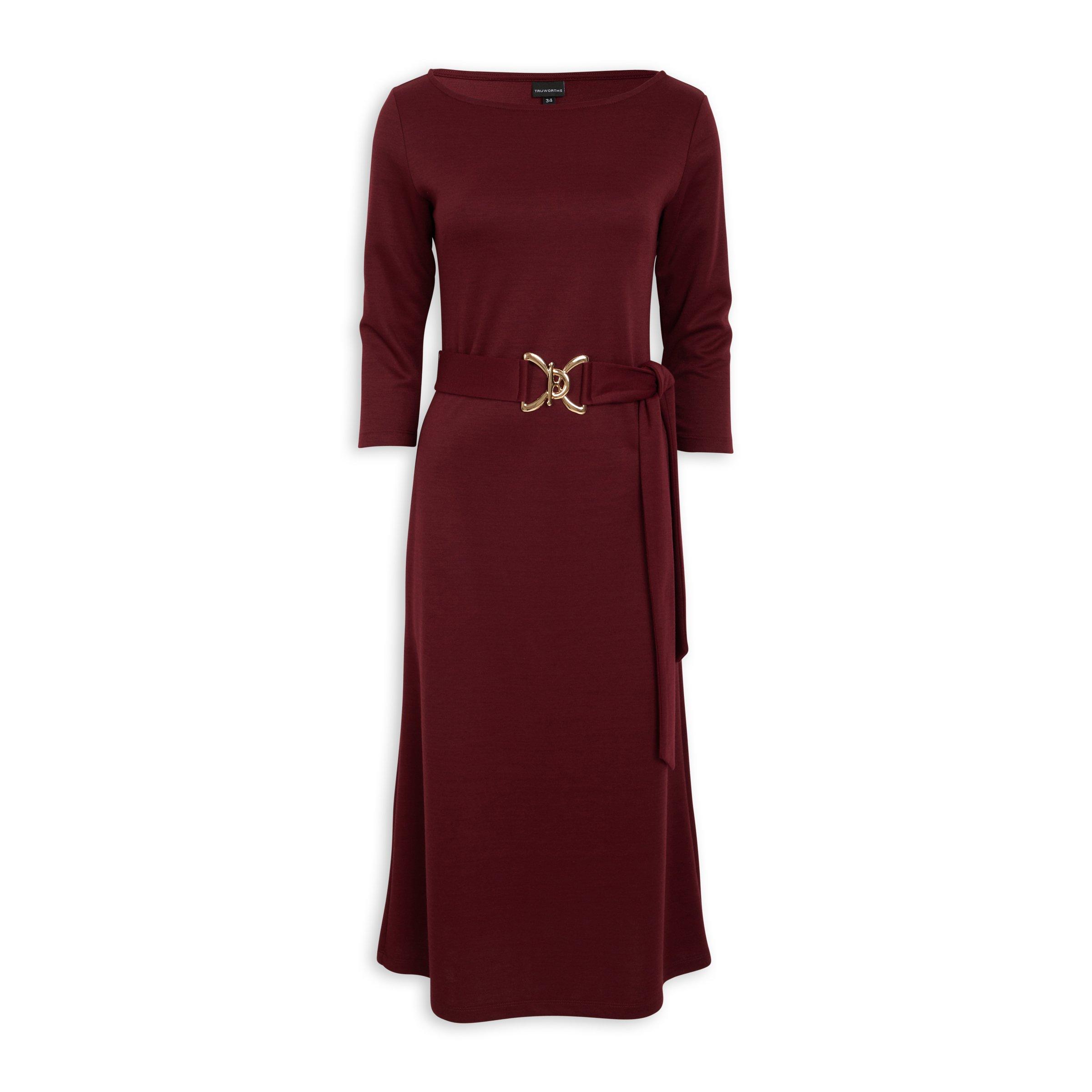 Truworths maroon hot sale dresses