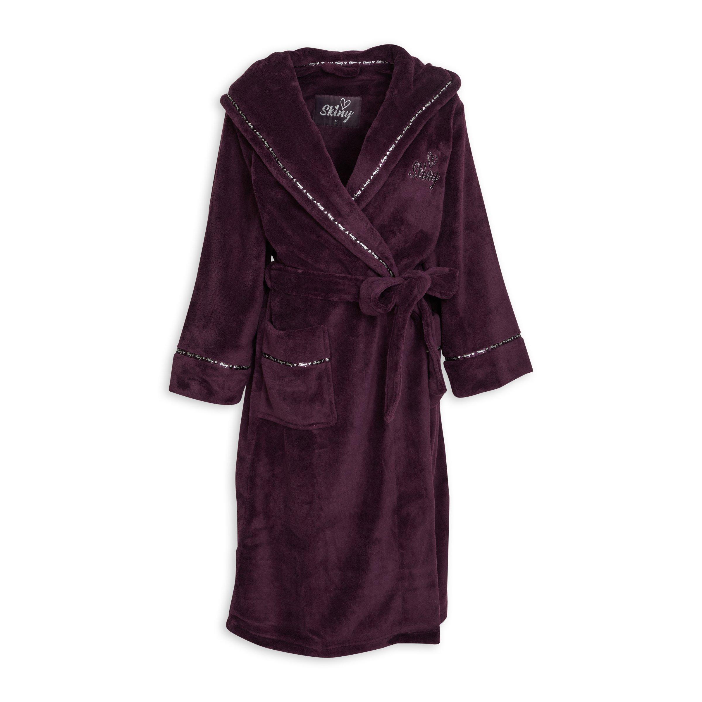 Plum Hooded Gown 3053307 Skiny