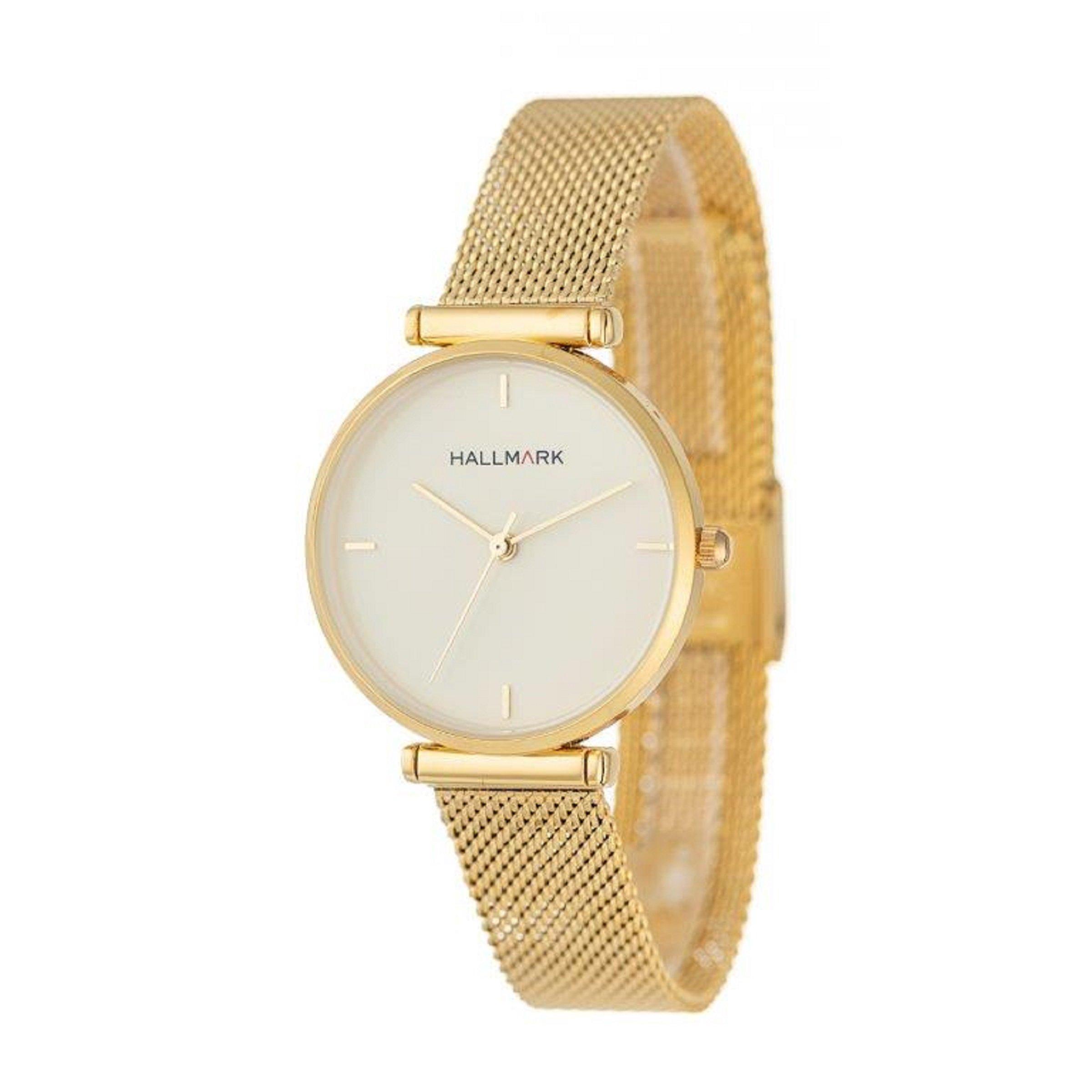 Gold hotsell mesh watch