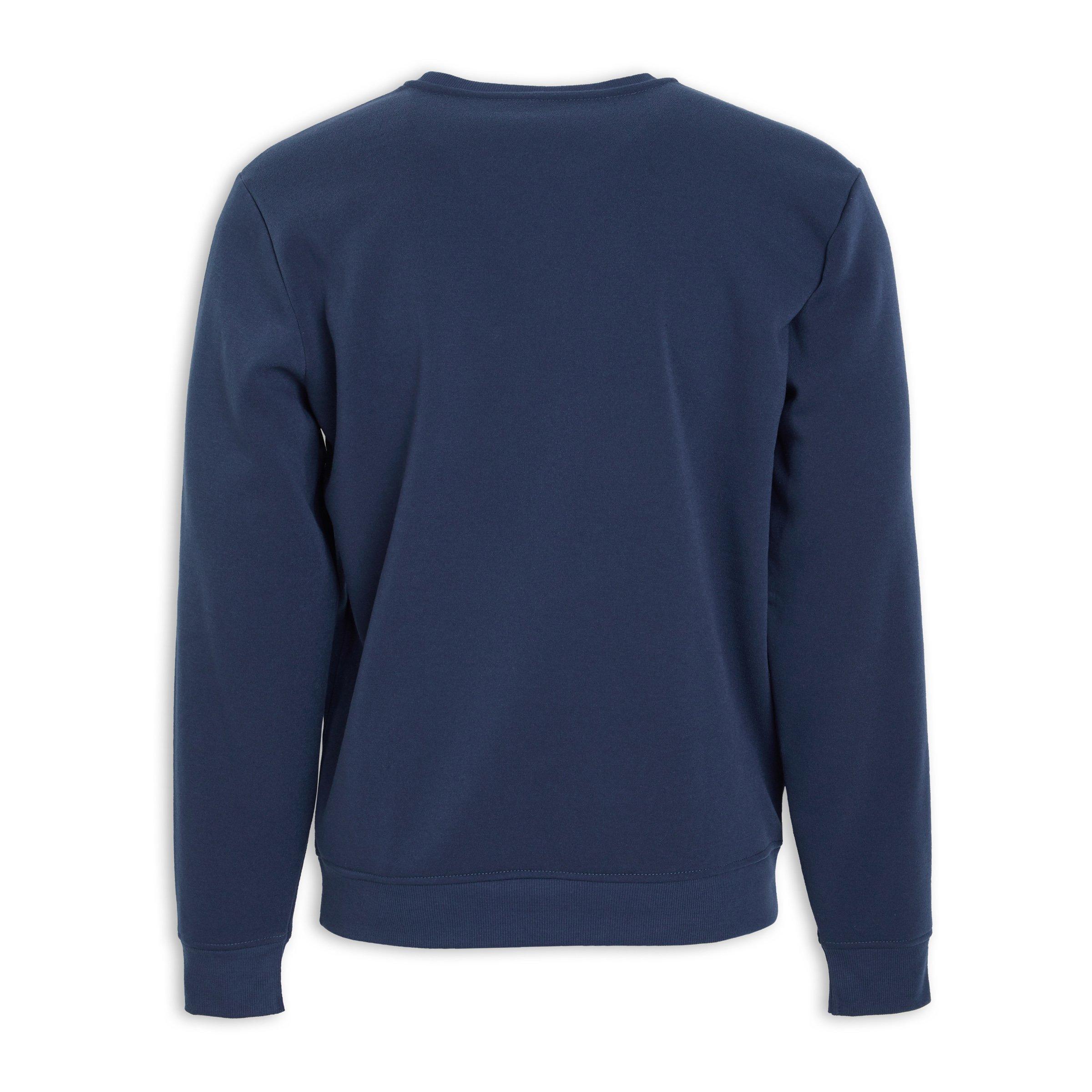 Blue sweater clearance