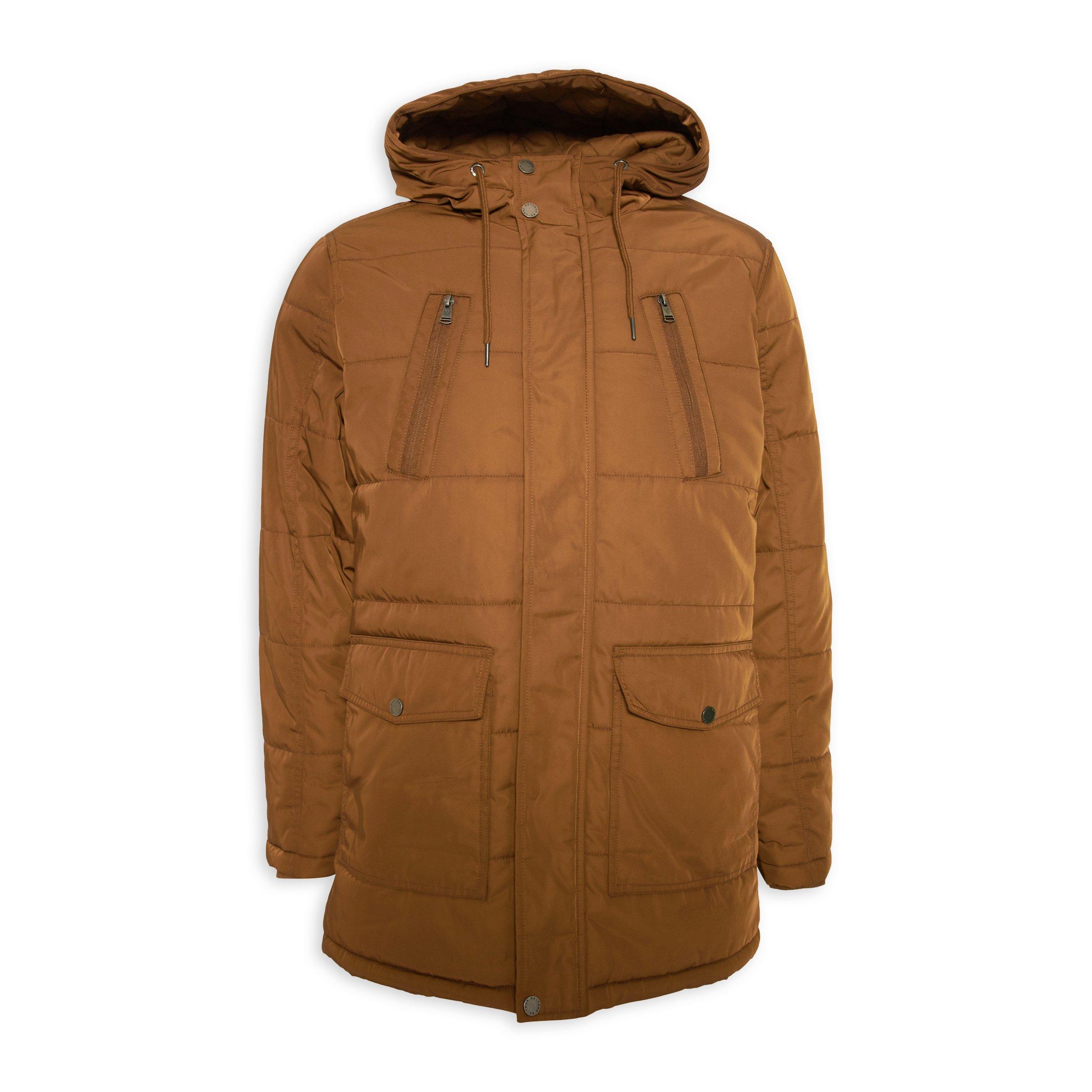 Tan 2025 parka jacket