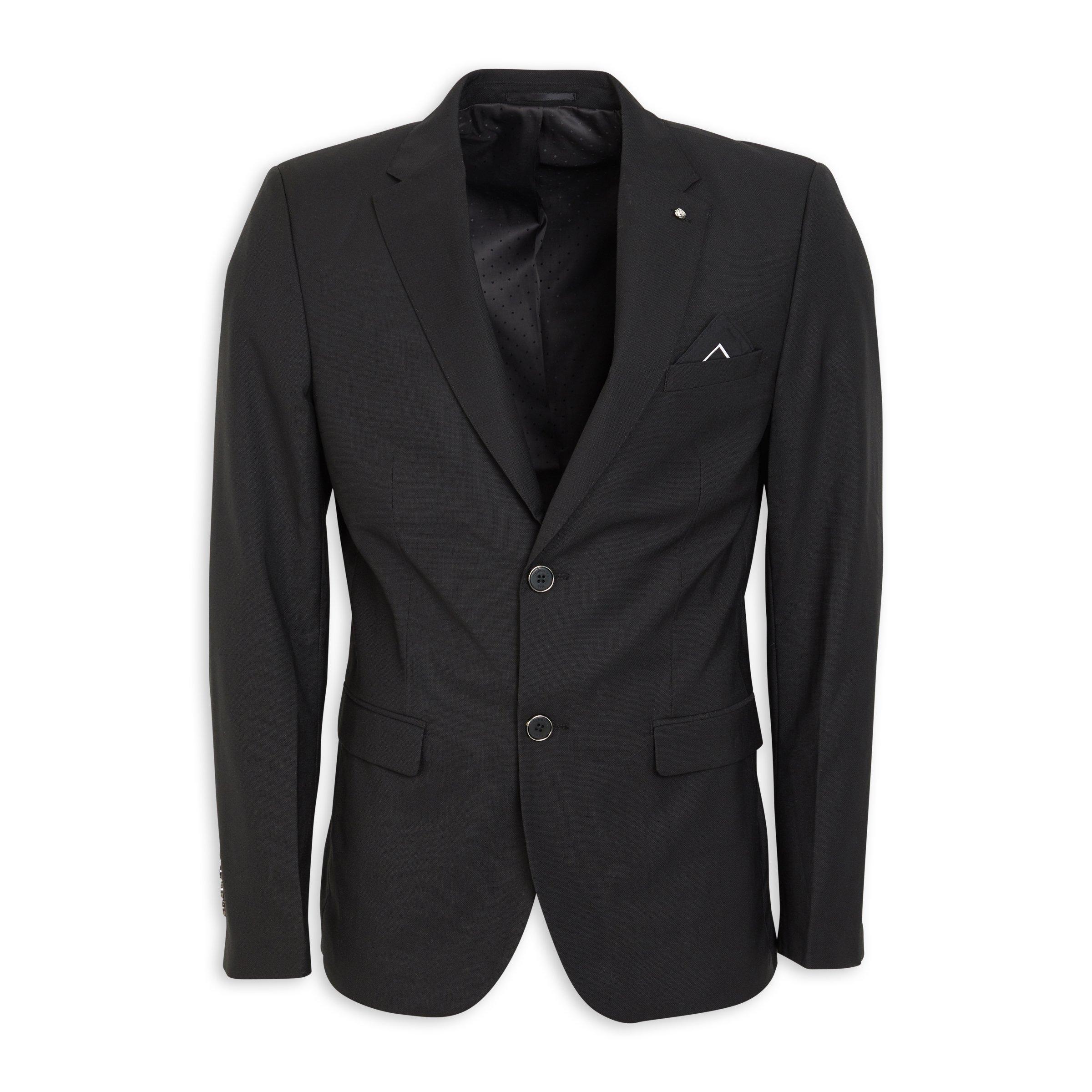 Black Blazer 3056450 Truworths Man