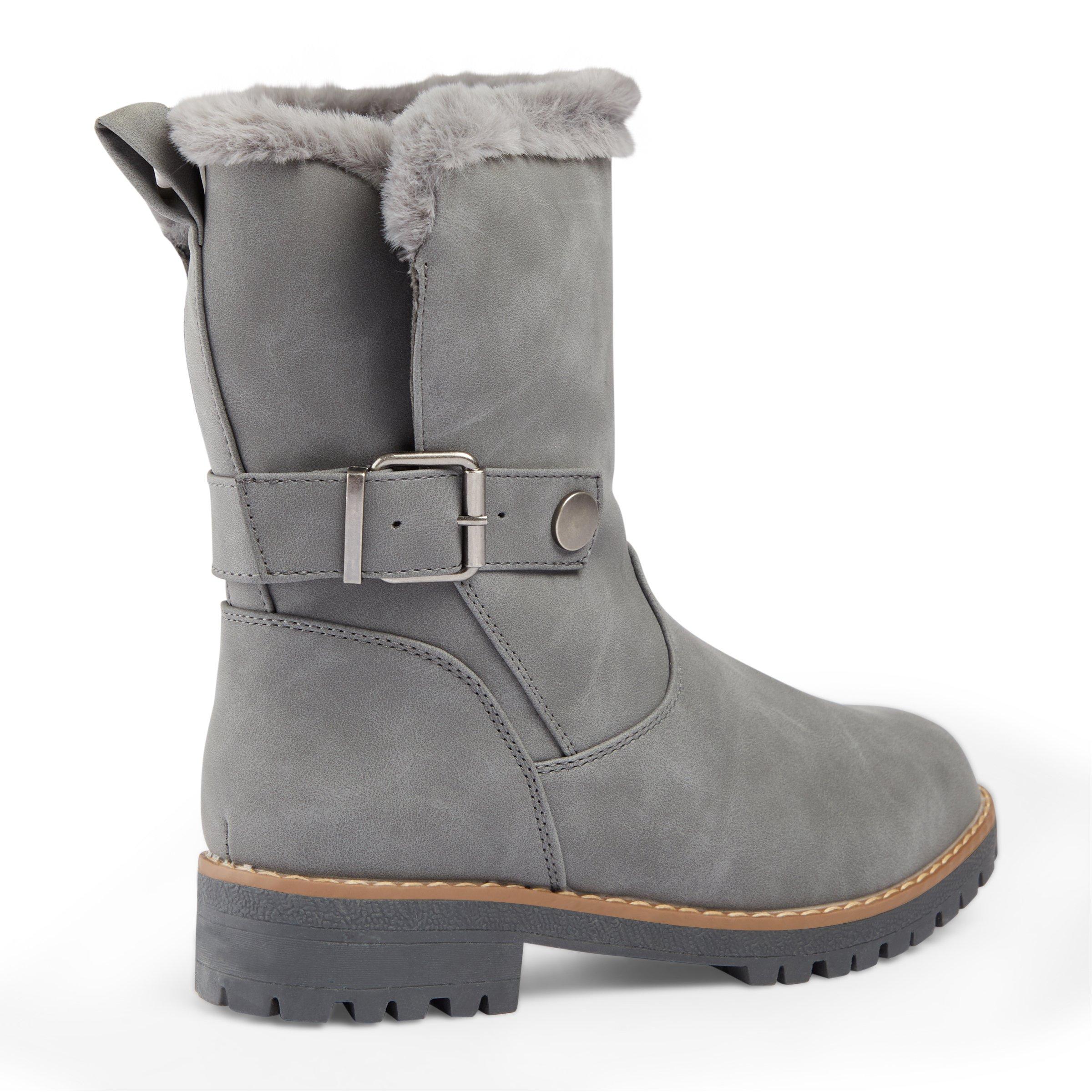 Grey Pull On Boot 3057363 Truworths