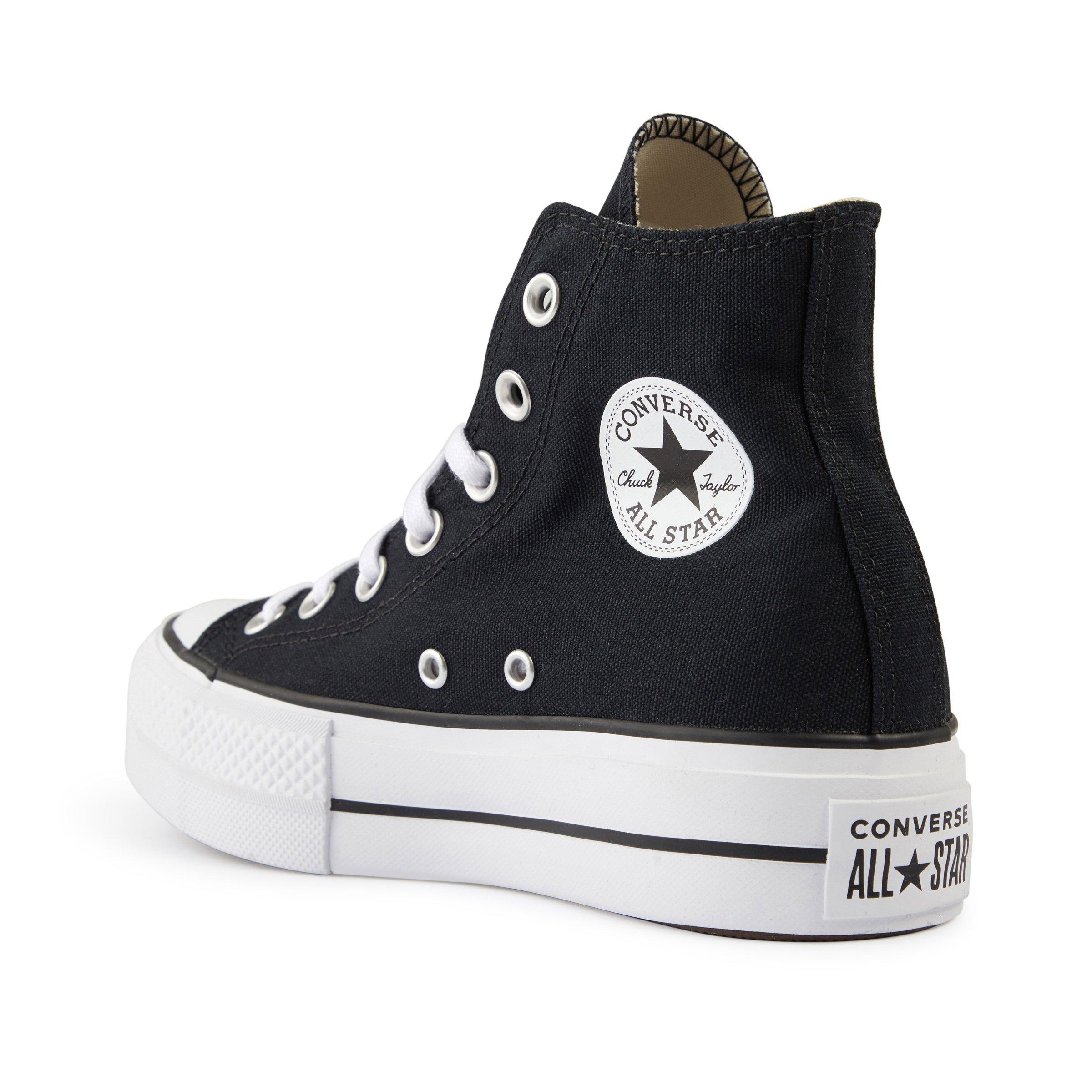 Black converse high store tops office