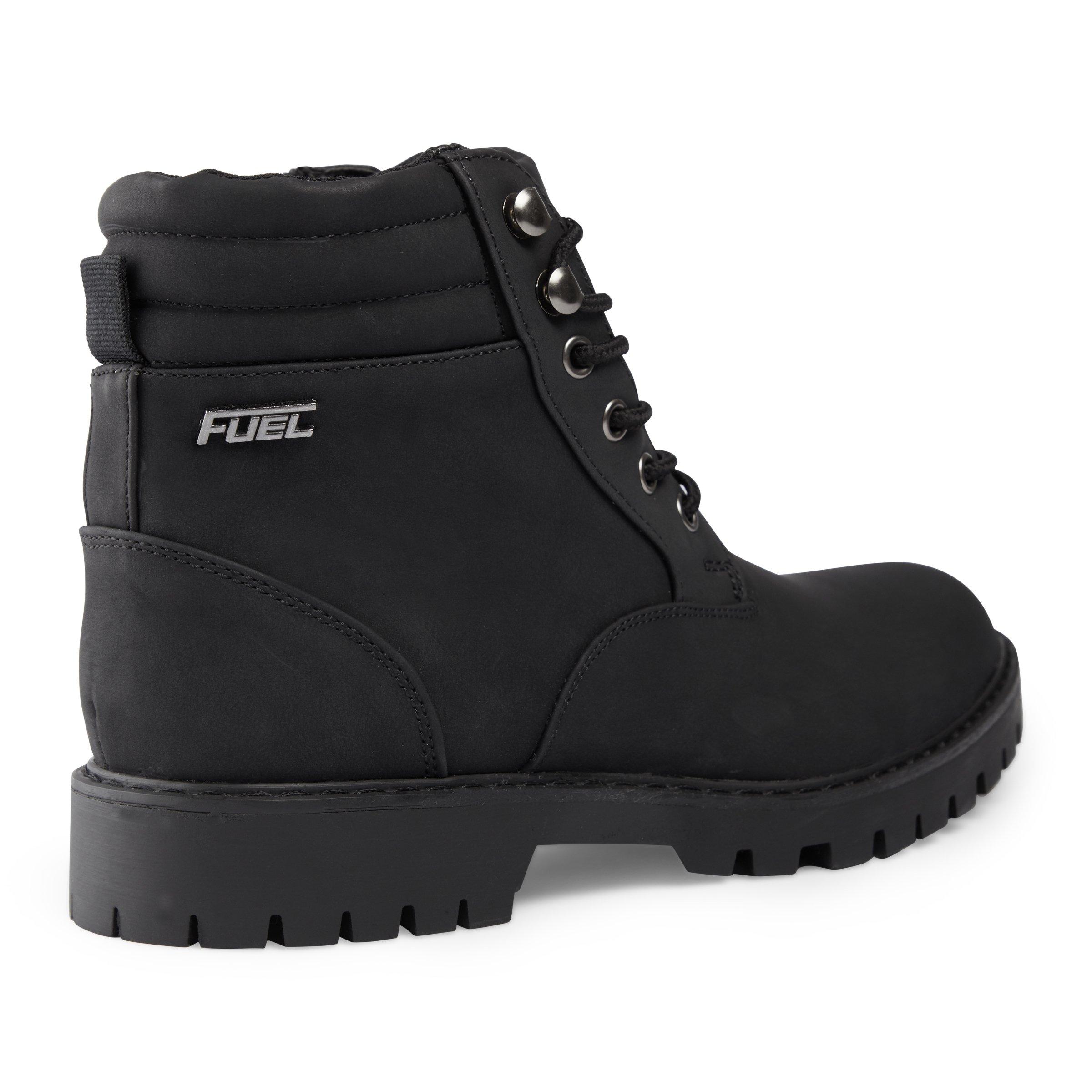 Black chunky hiking outlet boots