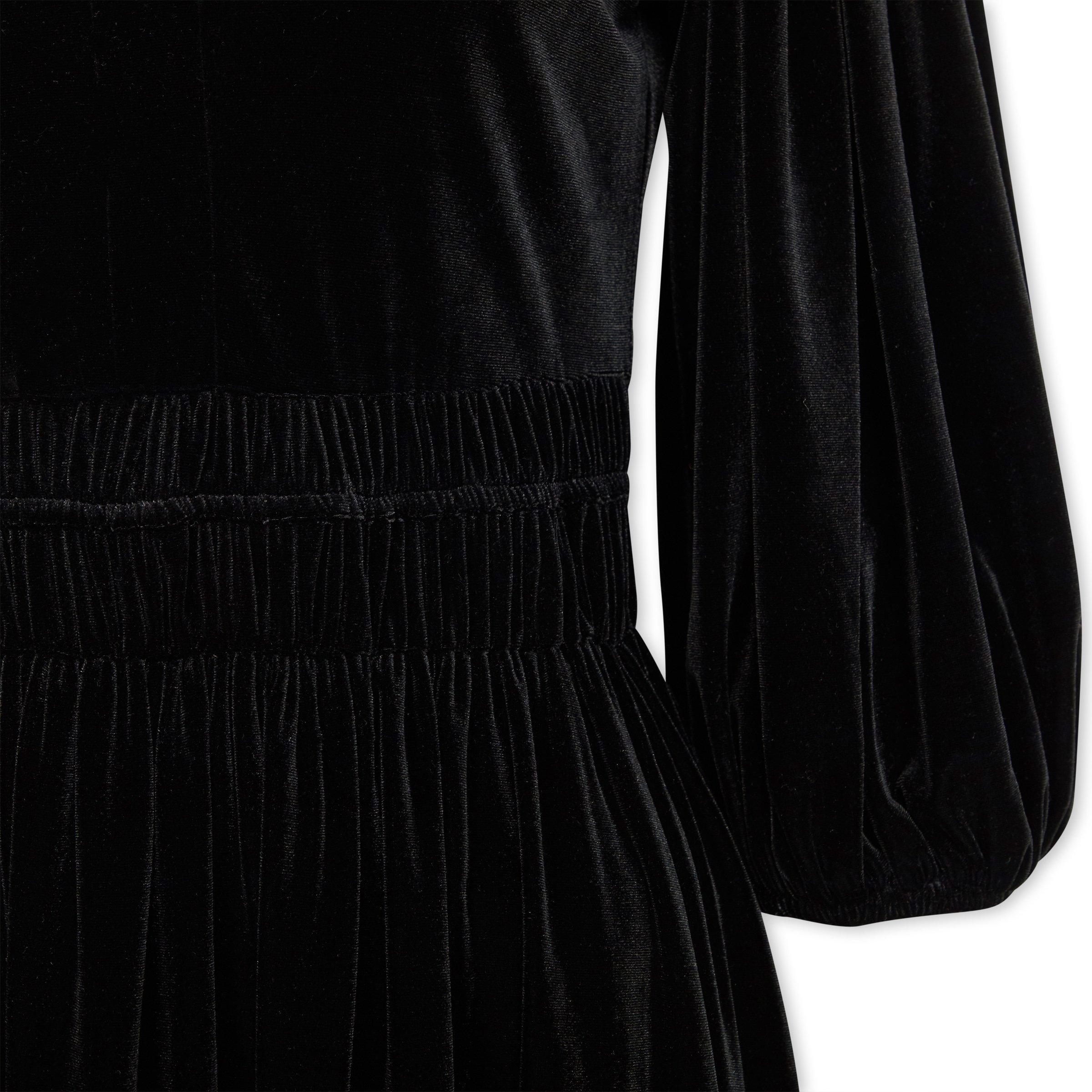 Black 2024 velour dresses