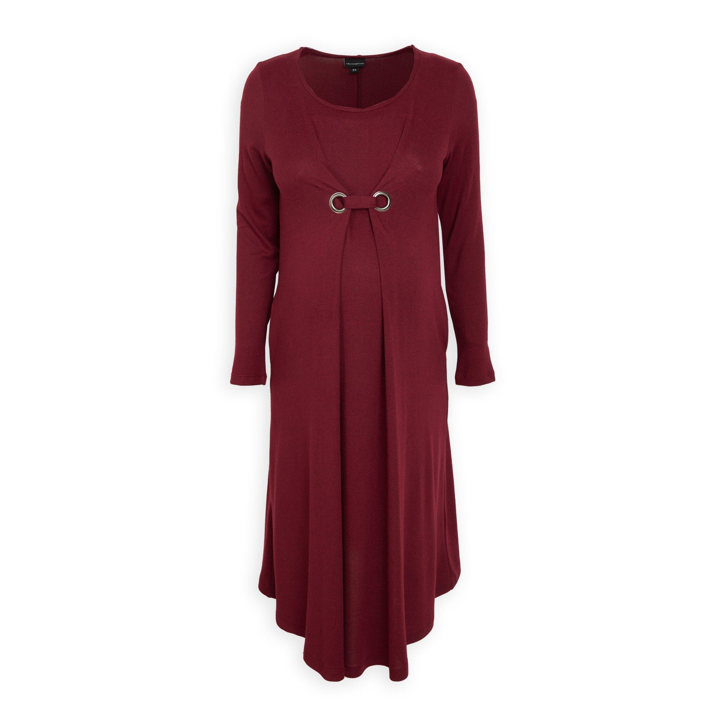 Burgundy Dress (3058928) | Truworths