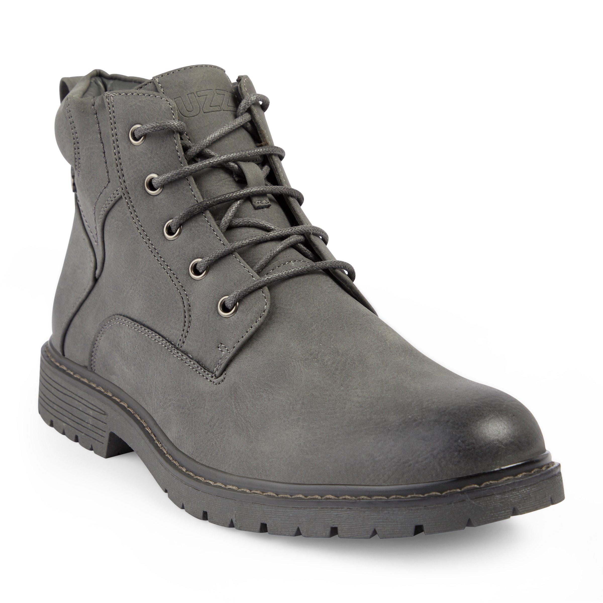 Grey lace boots sale