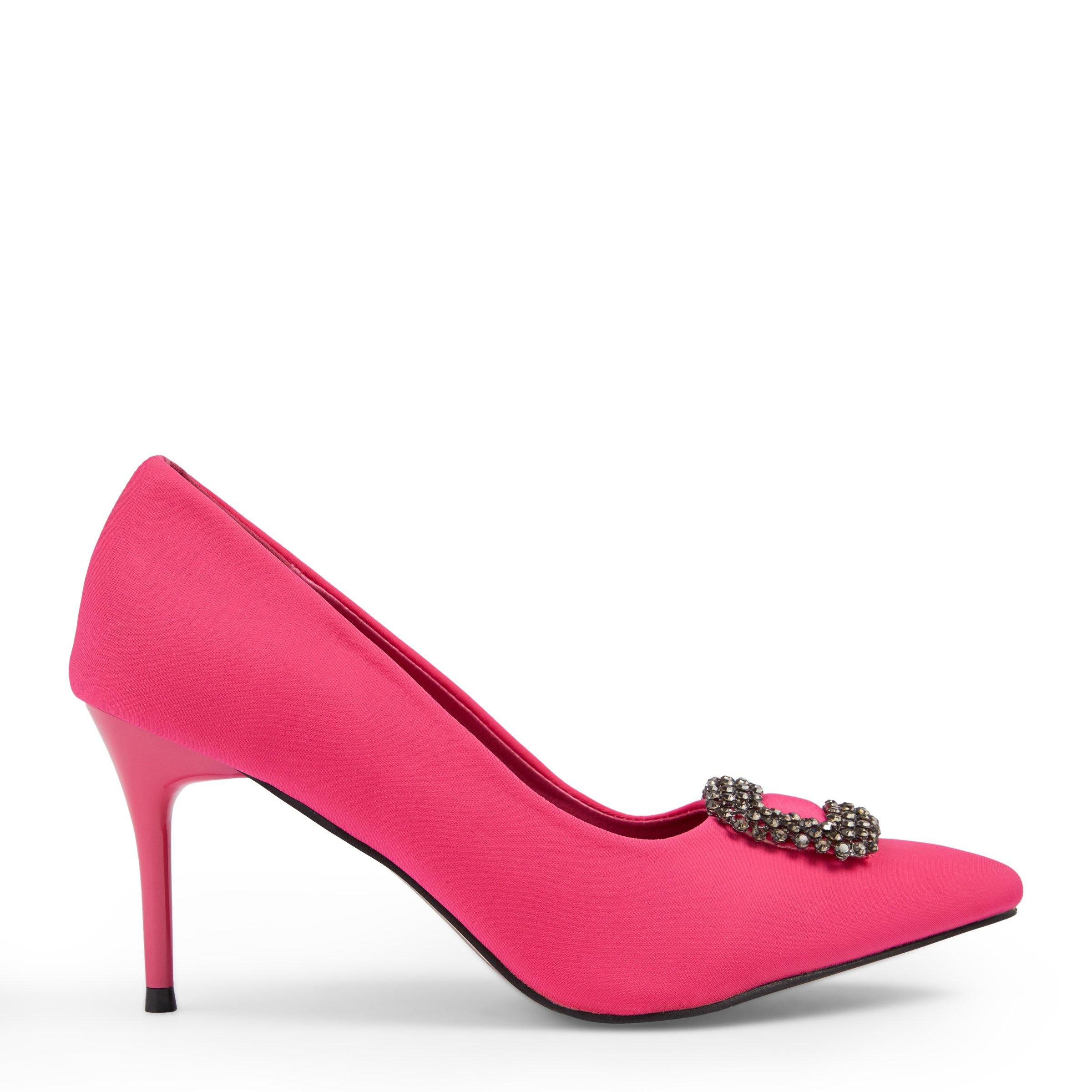 Cerise kitten shop heel shoes