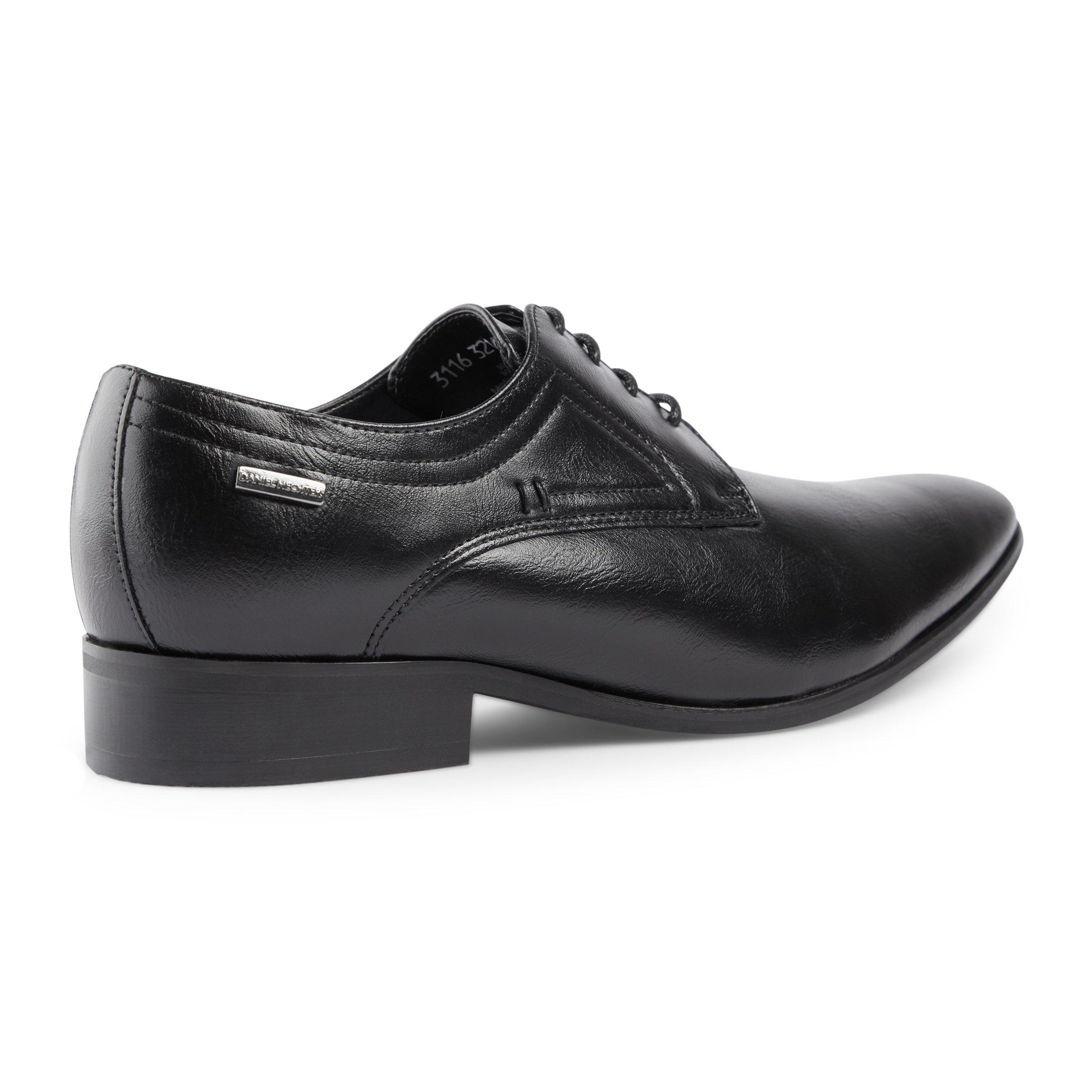 Black lace shop up shoes