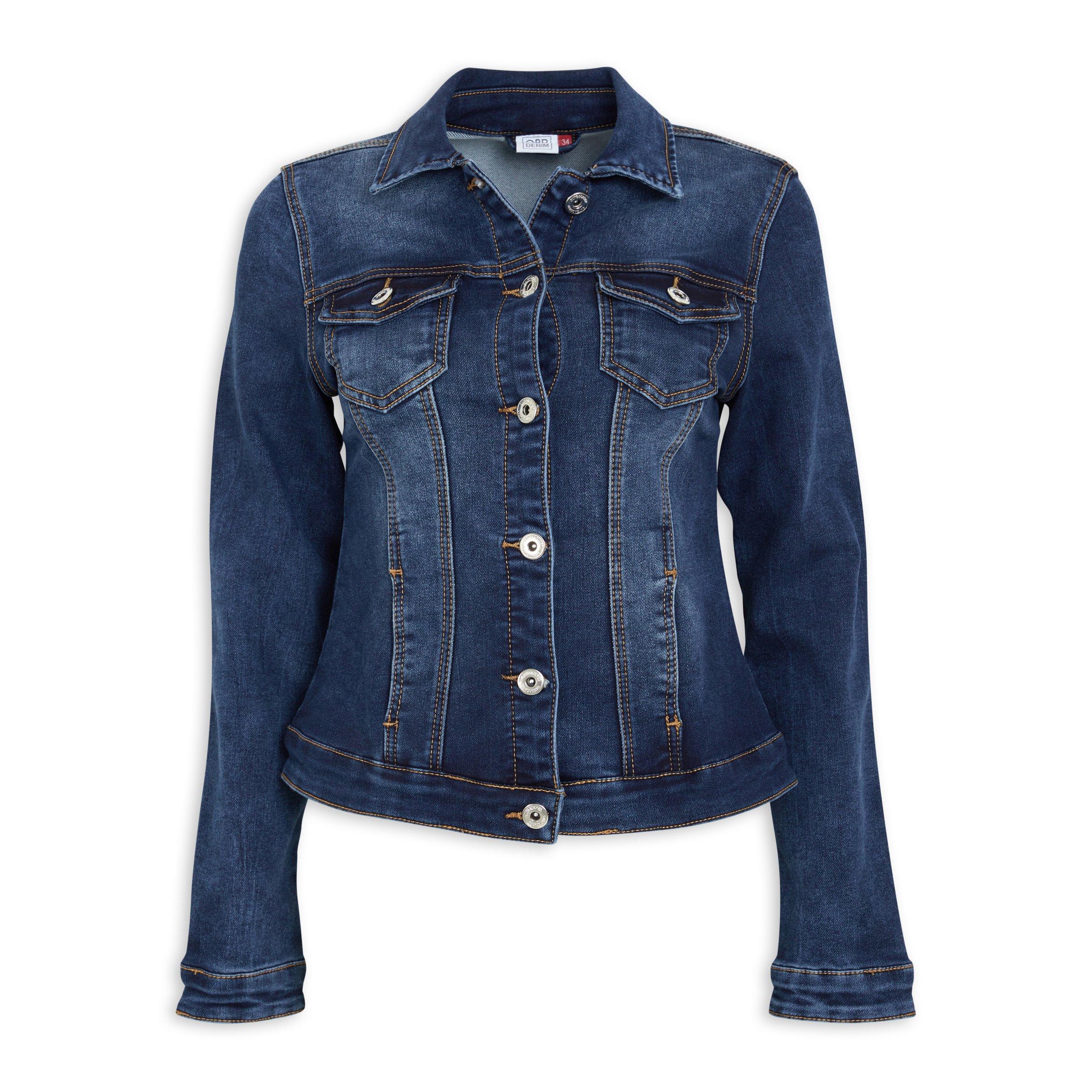 Ladies indigo deals denim jacket