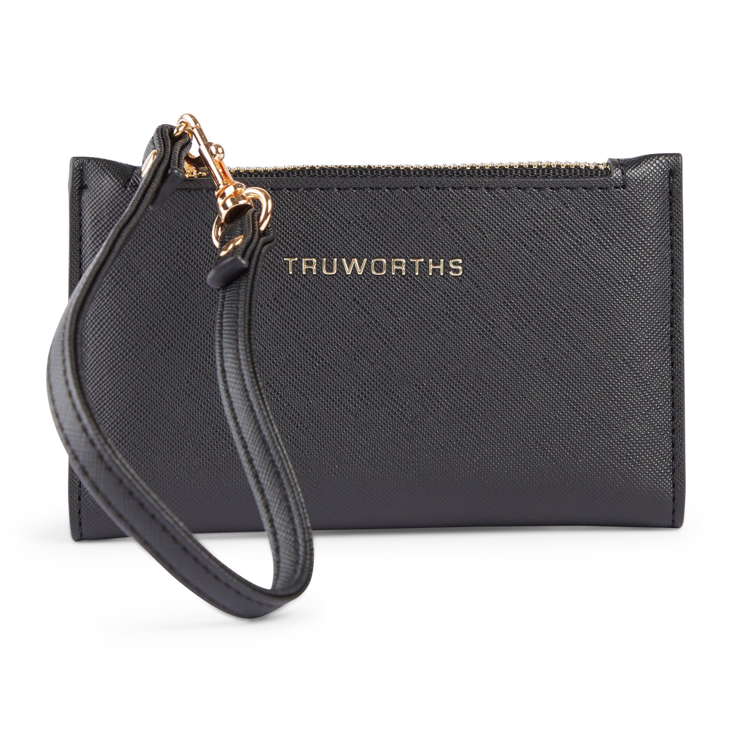 Black flap purse sale