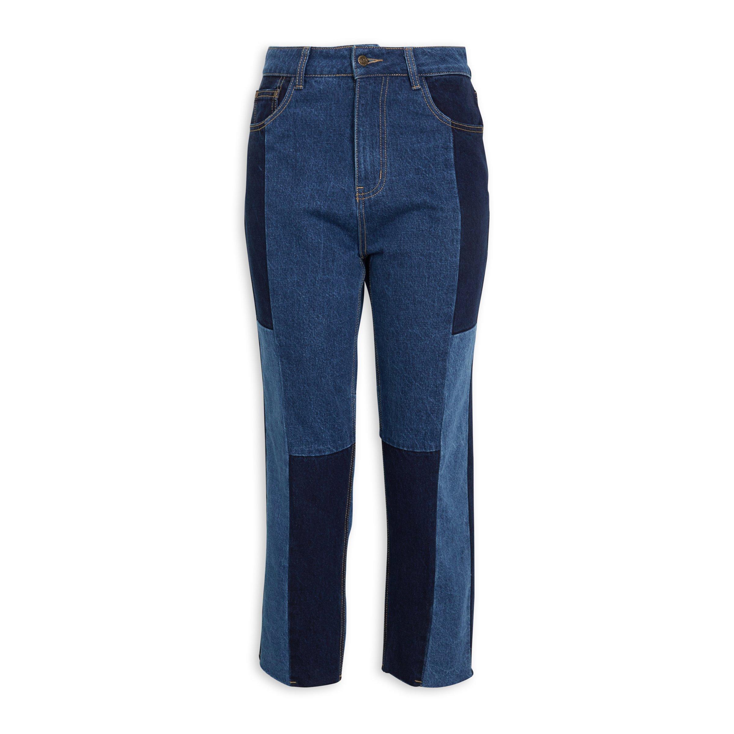 Indigo Patchwork Jean (3064028)