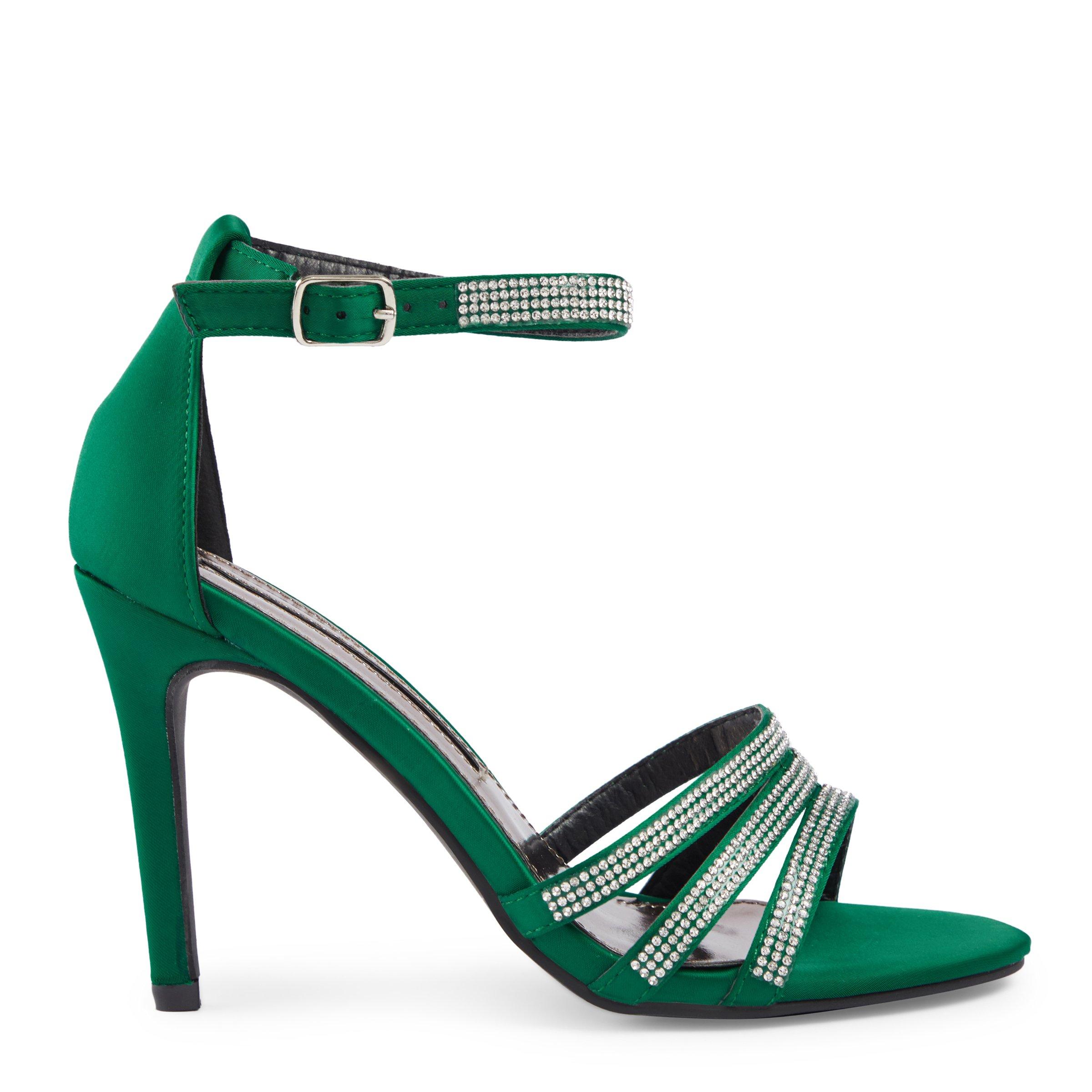 Green deals strap sandals