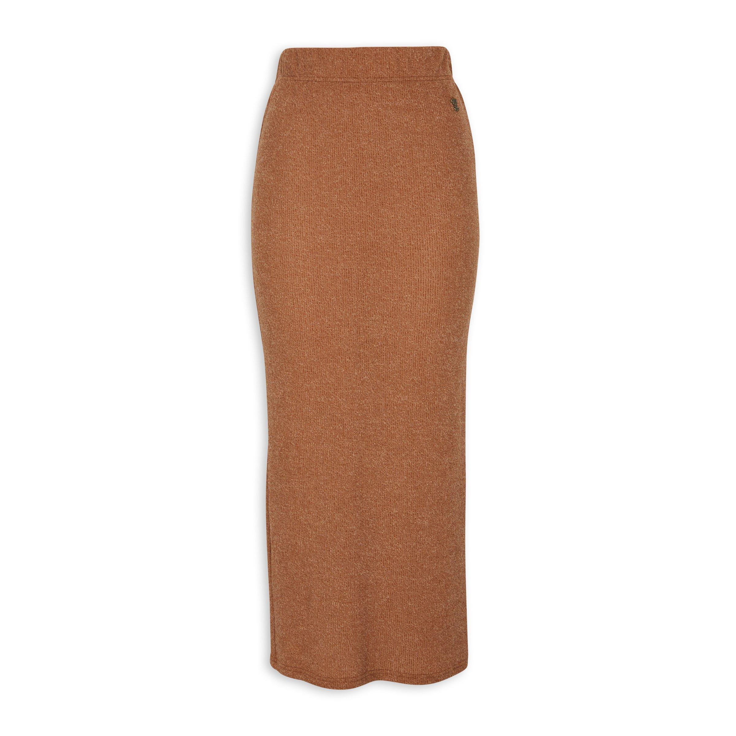 Bodycon skirt outlet rust