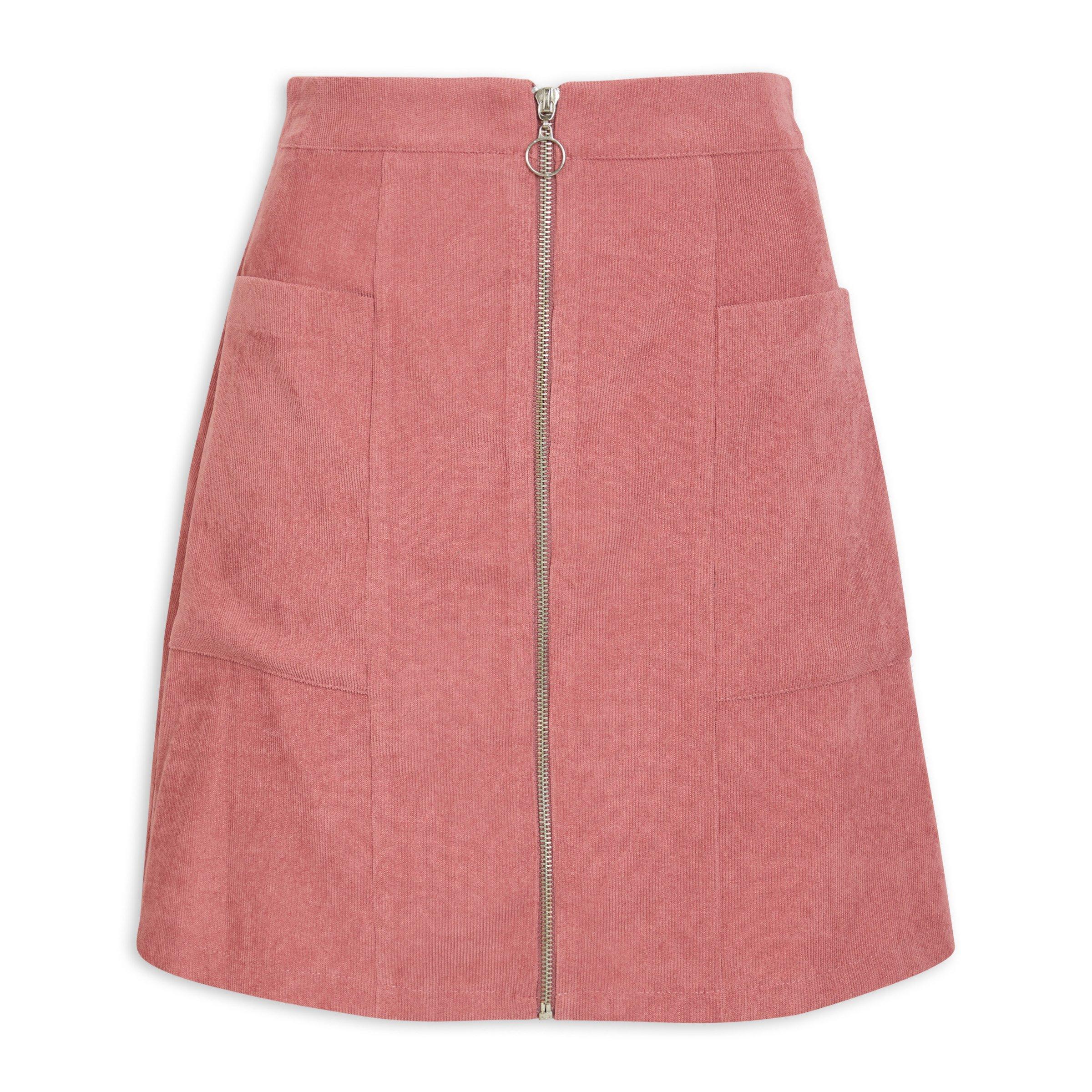 Cord shop skirt pink