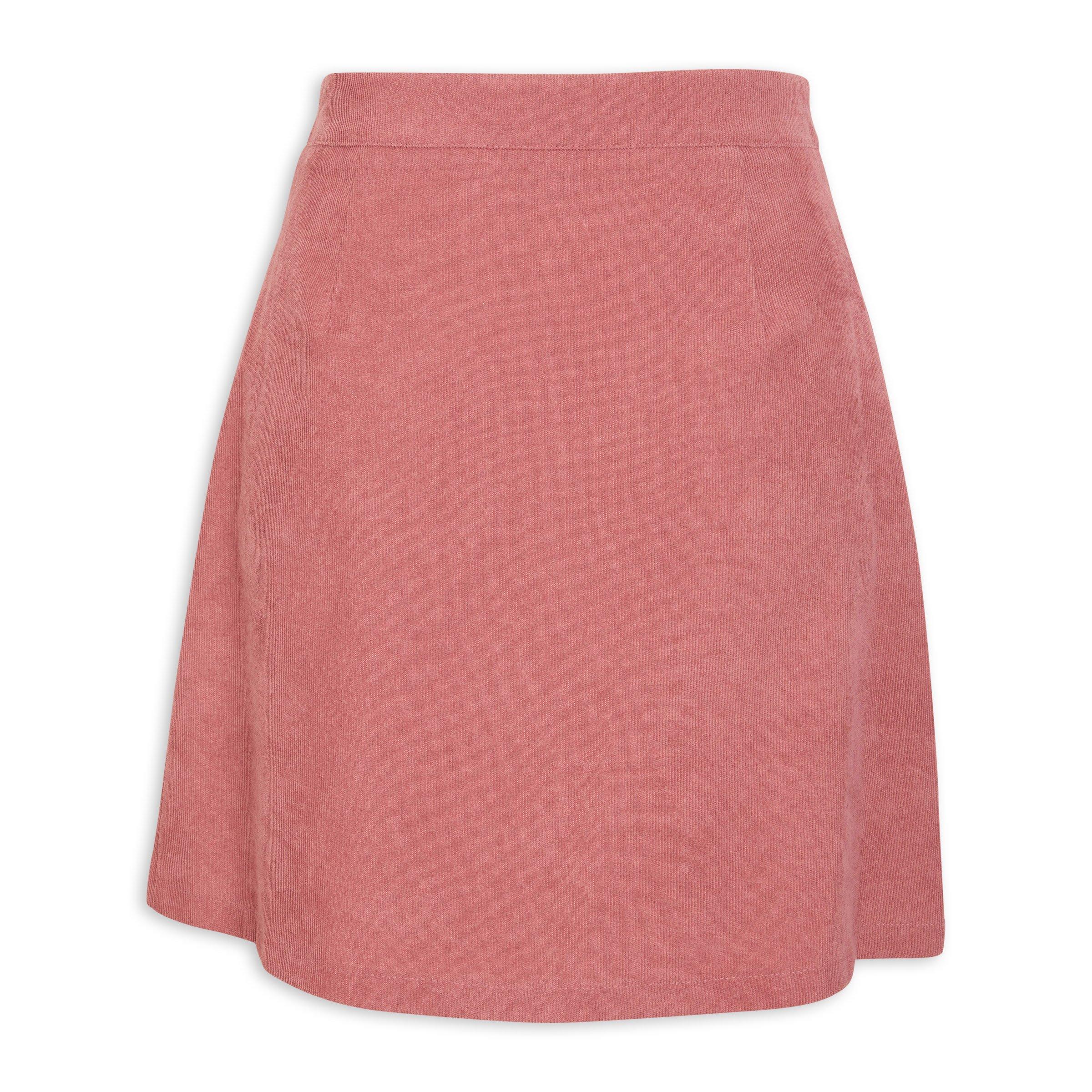 Cord skirt clearance pink