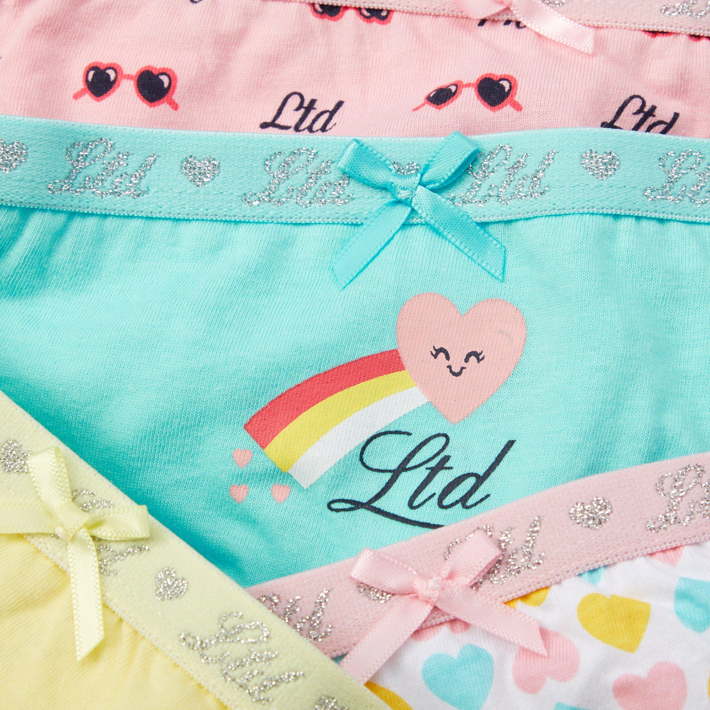 PJ Masks Toddler Girls' 7-Pack Brief Bikini Panty Underwear, PJ