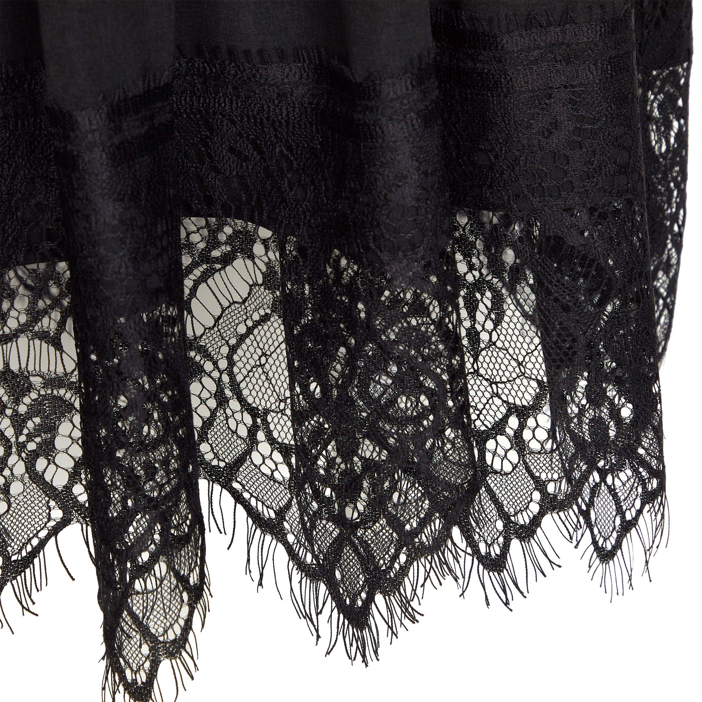 Black Lace Detail Sundress