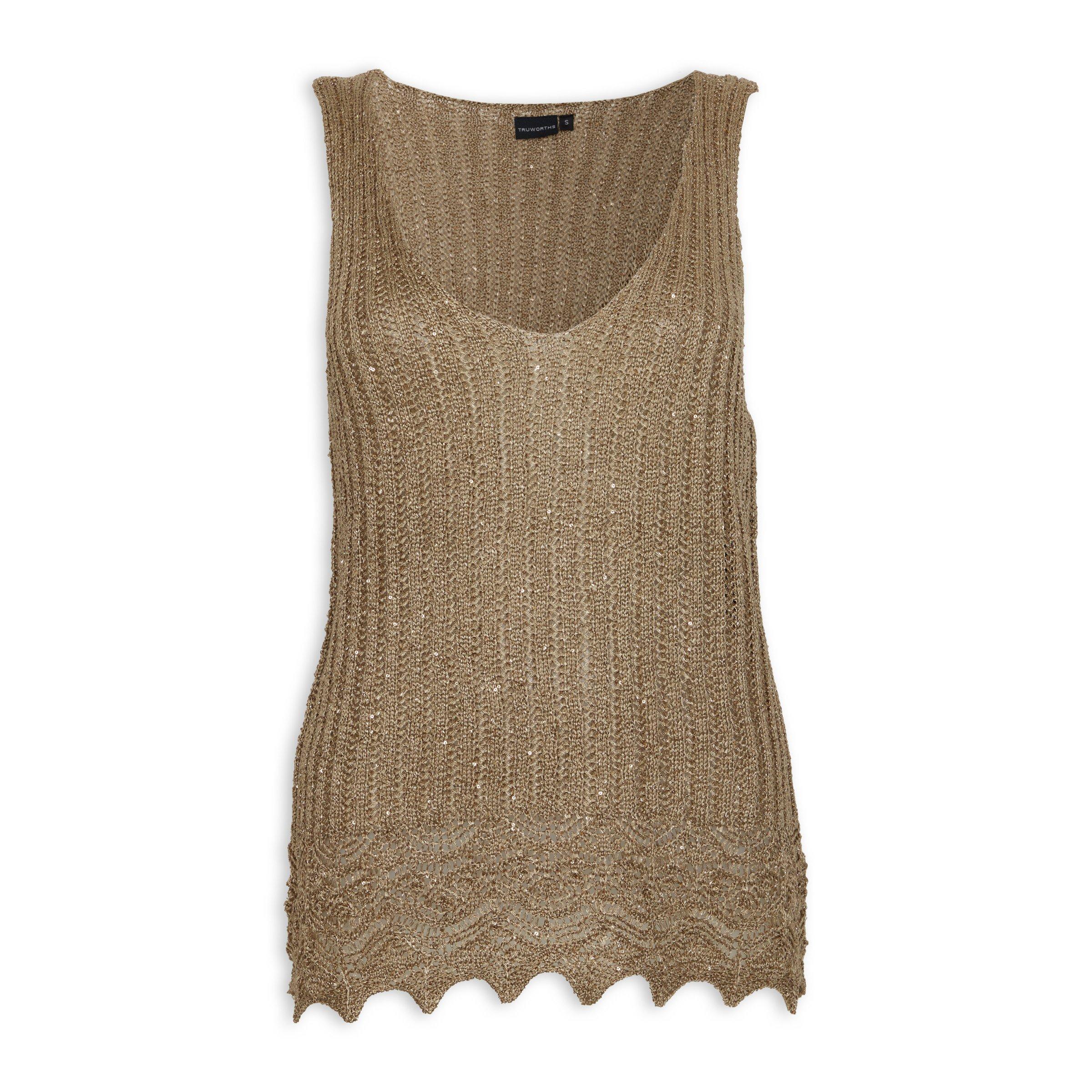 Gold hot sale vest top