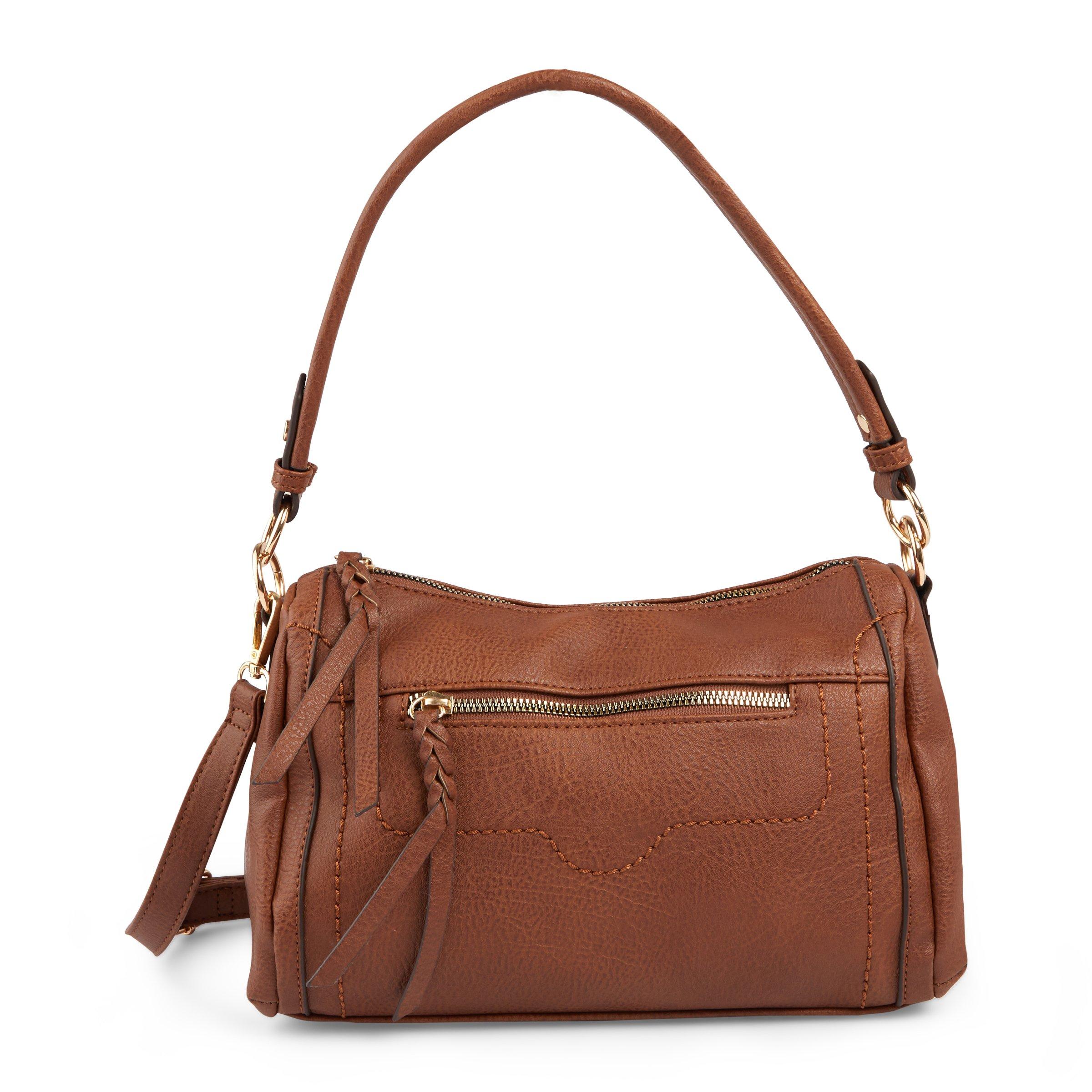 Tan store bowler bag