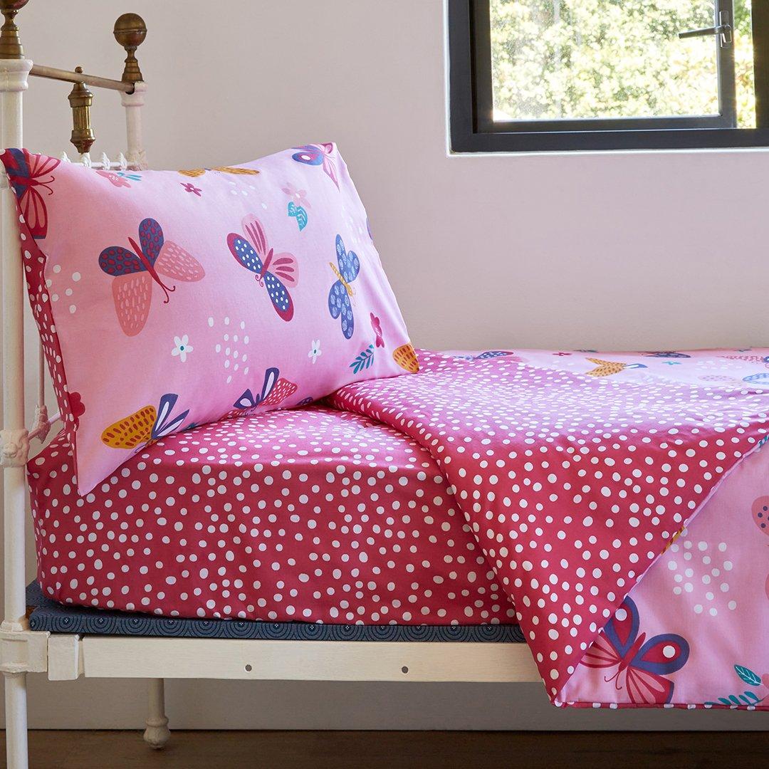 Childrens butterfly clearance duvet sets