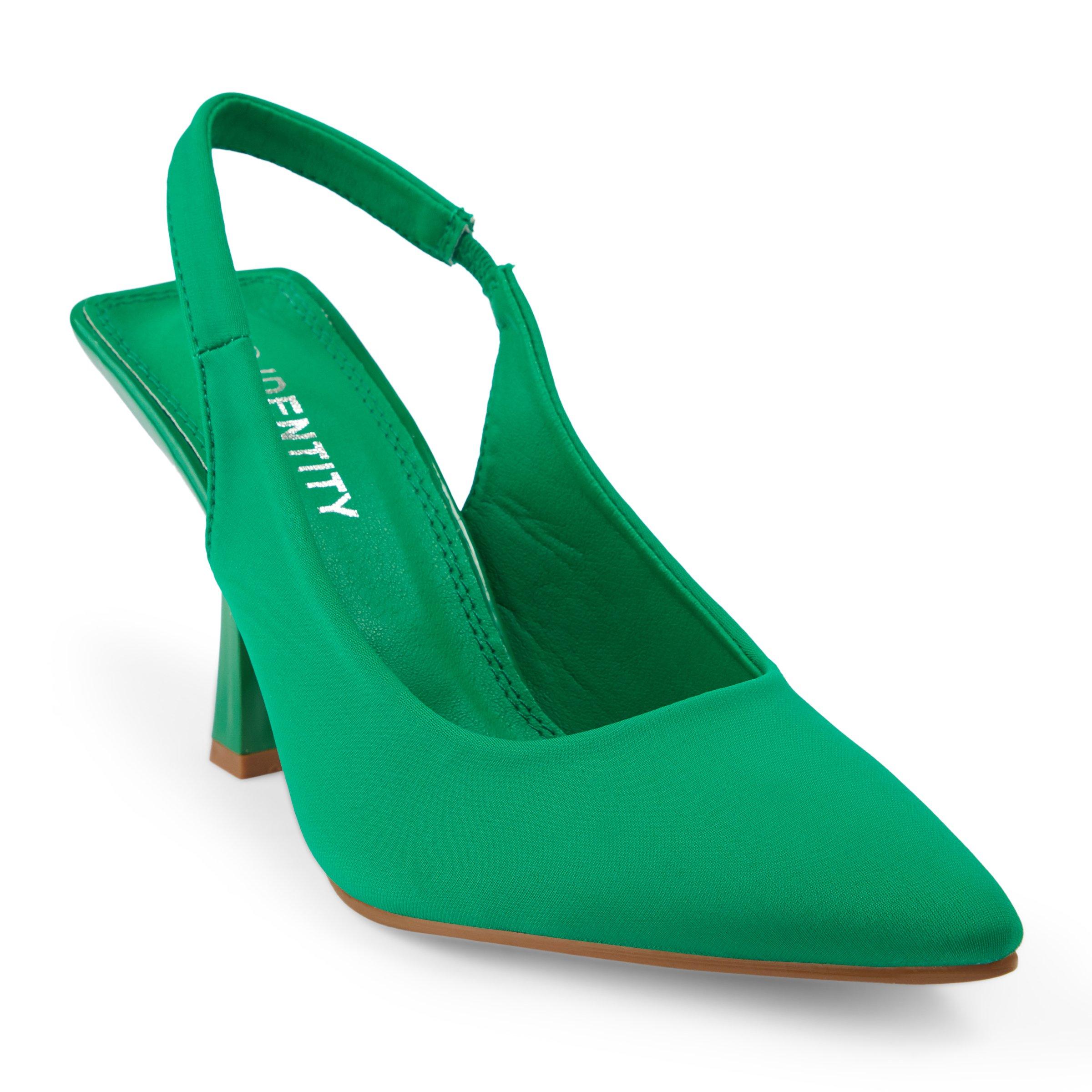 Teal hot sale green heels