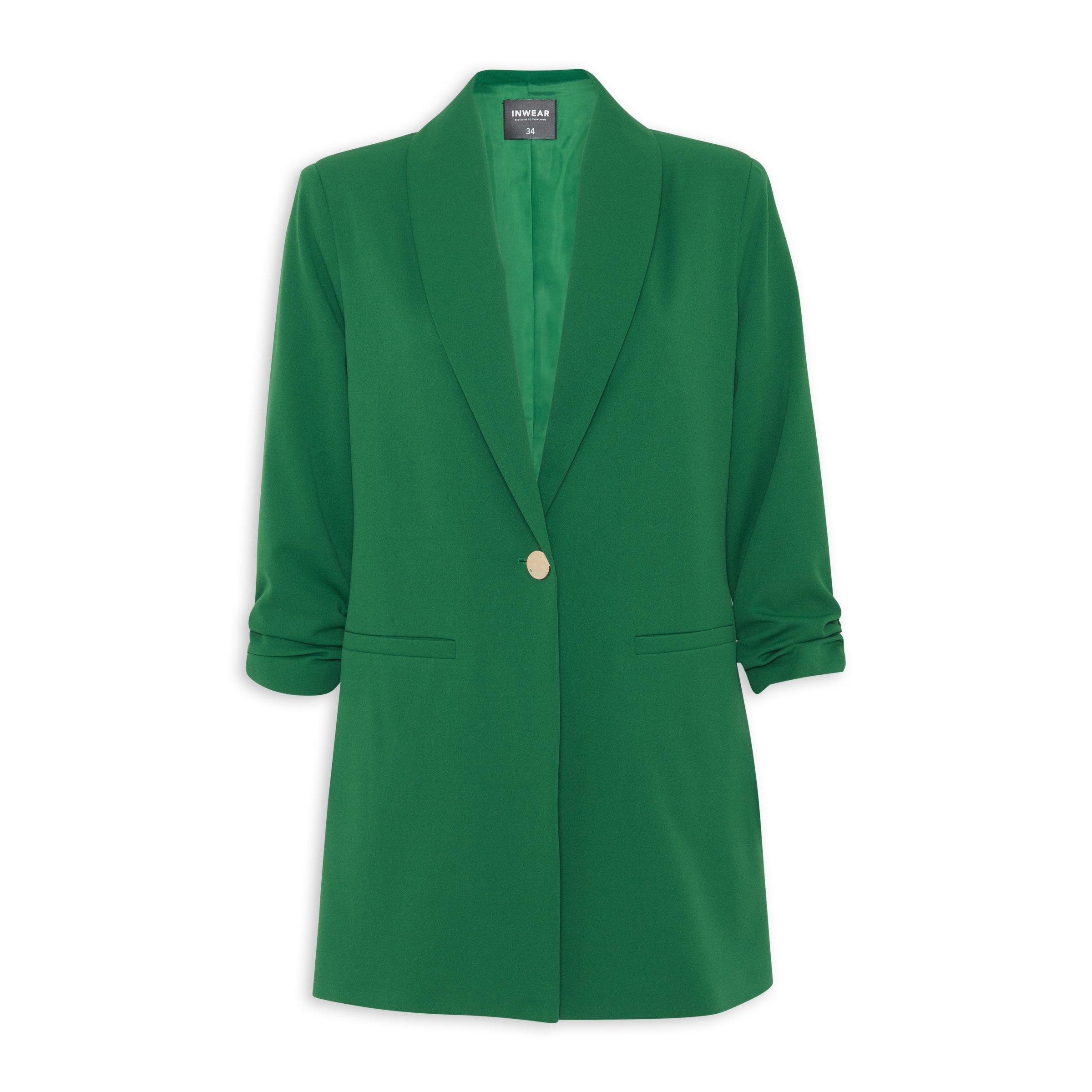 Ladies on sale green blazer