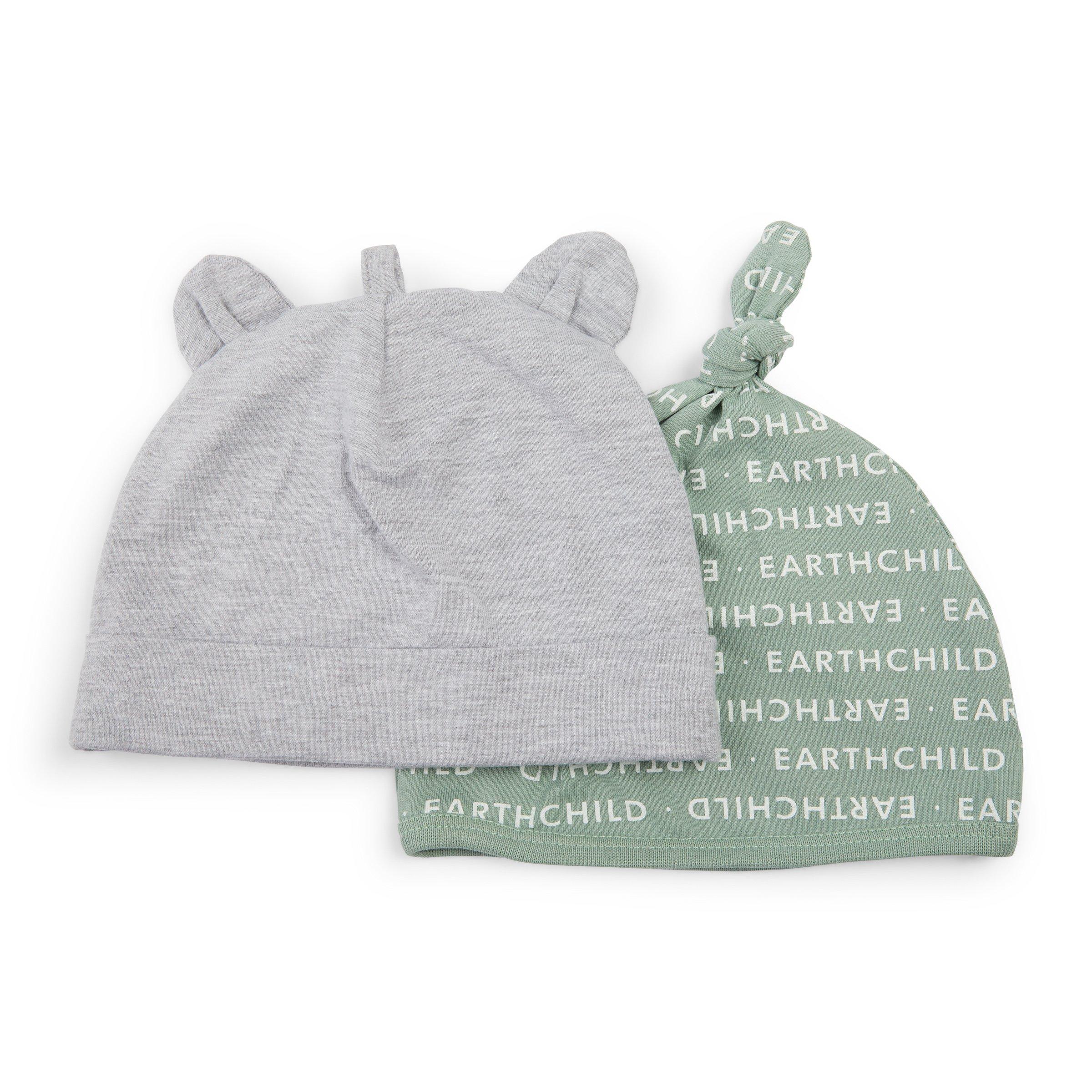 2 pack Newborn Baby Beanies 3068894 Earthchild