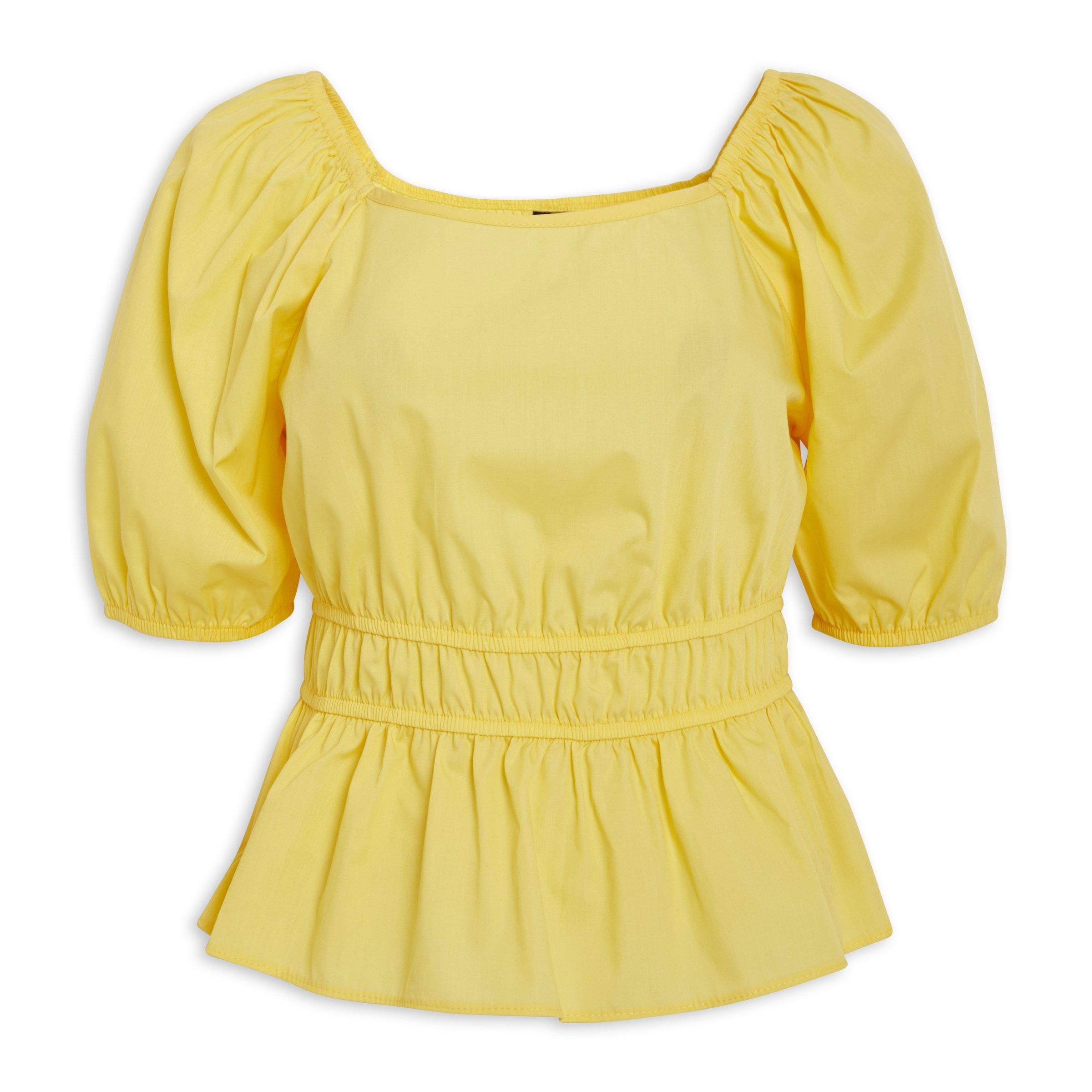 Truworths store yellow tops