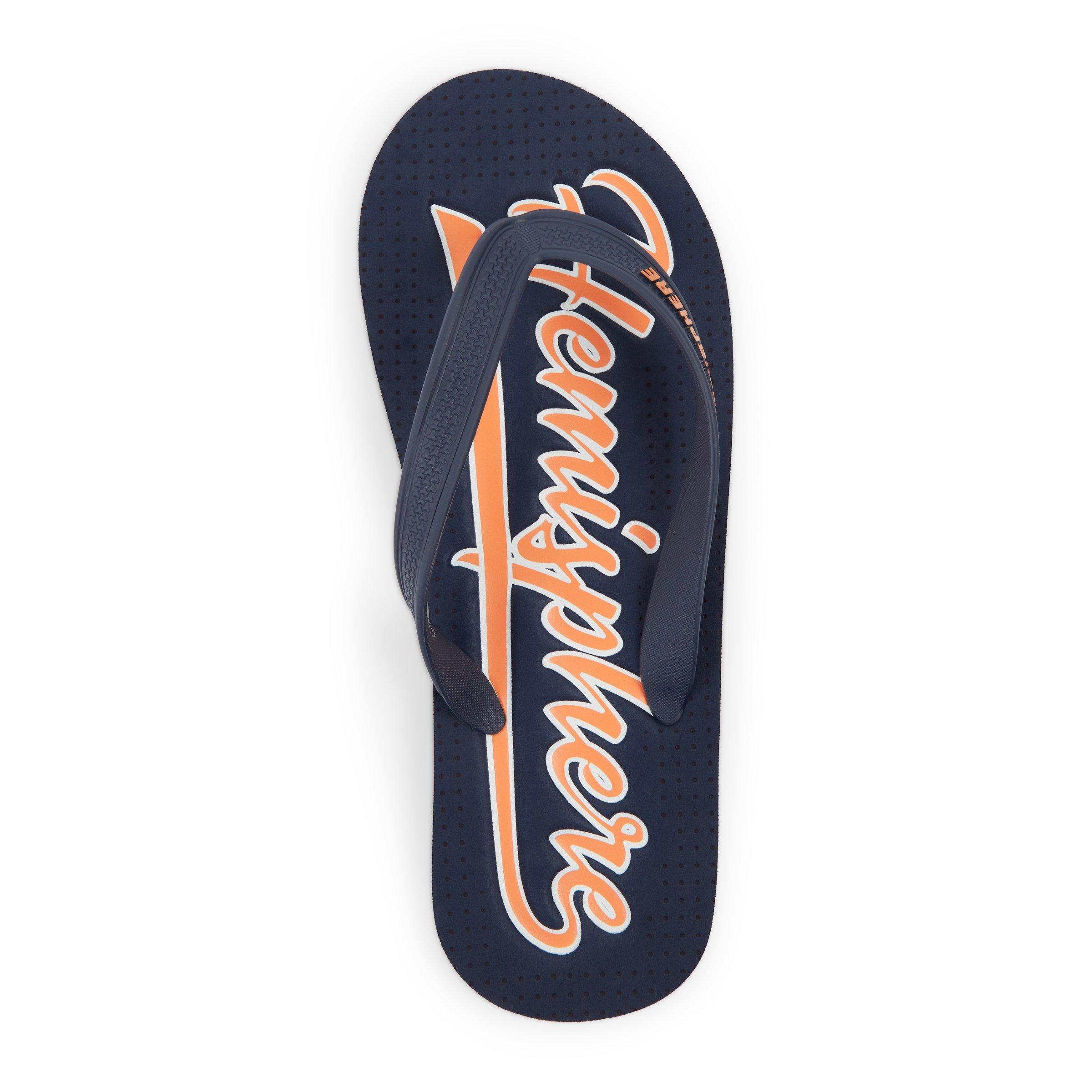 Navy Branded Flip Flop 3070879 Hemisphere