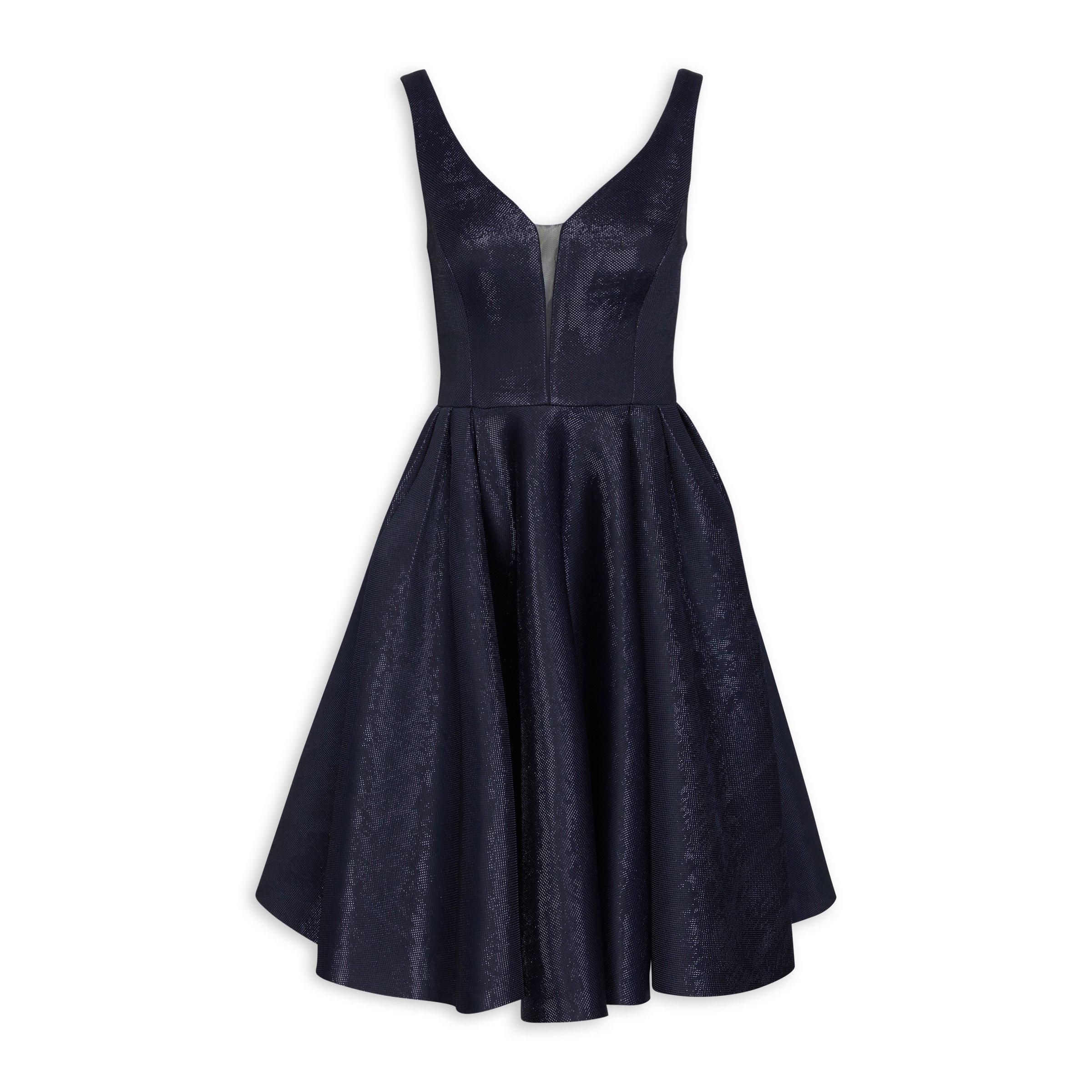 Navy sparkle hot sale dress