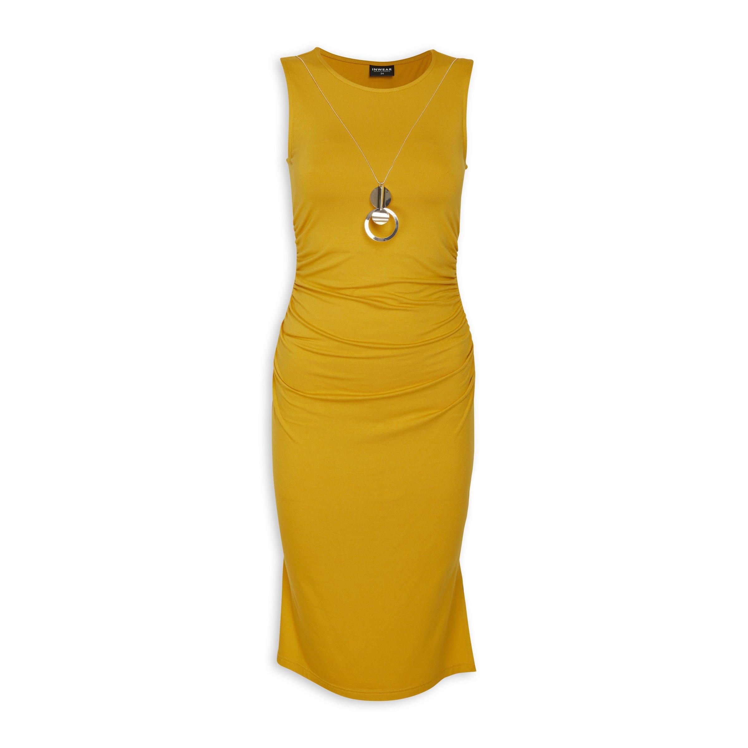 Mustard bodycon outlet